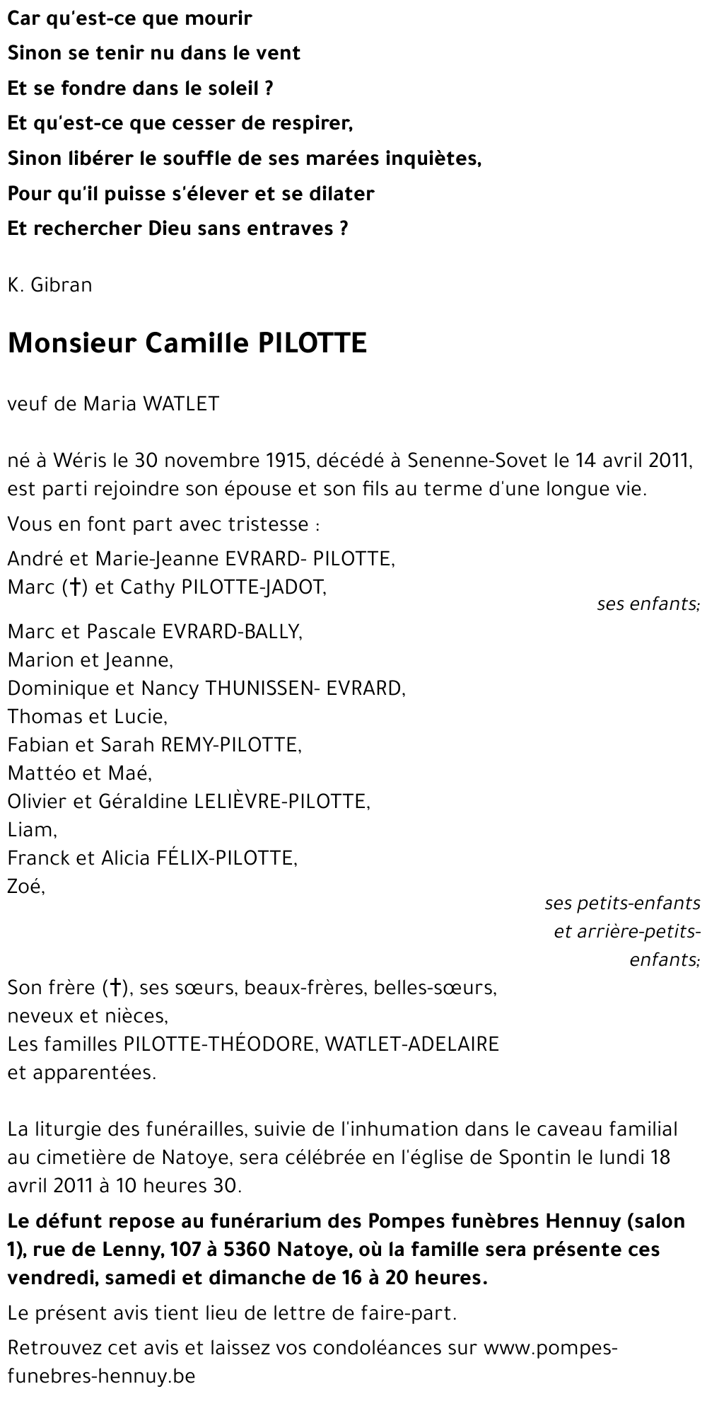 Camille PILOTTE