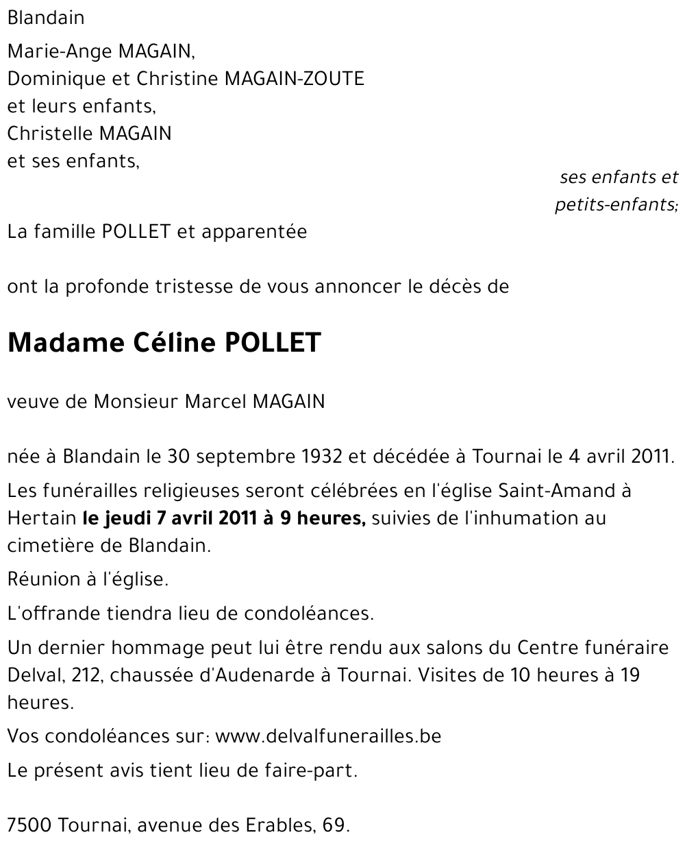 Céline POLLET