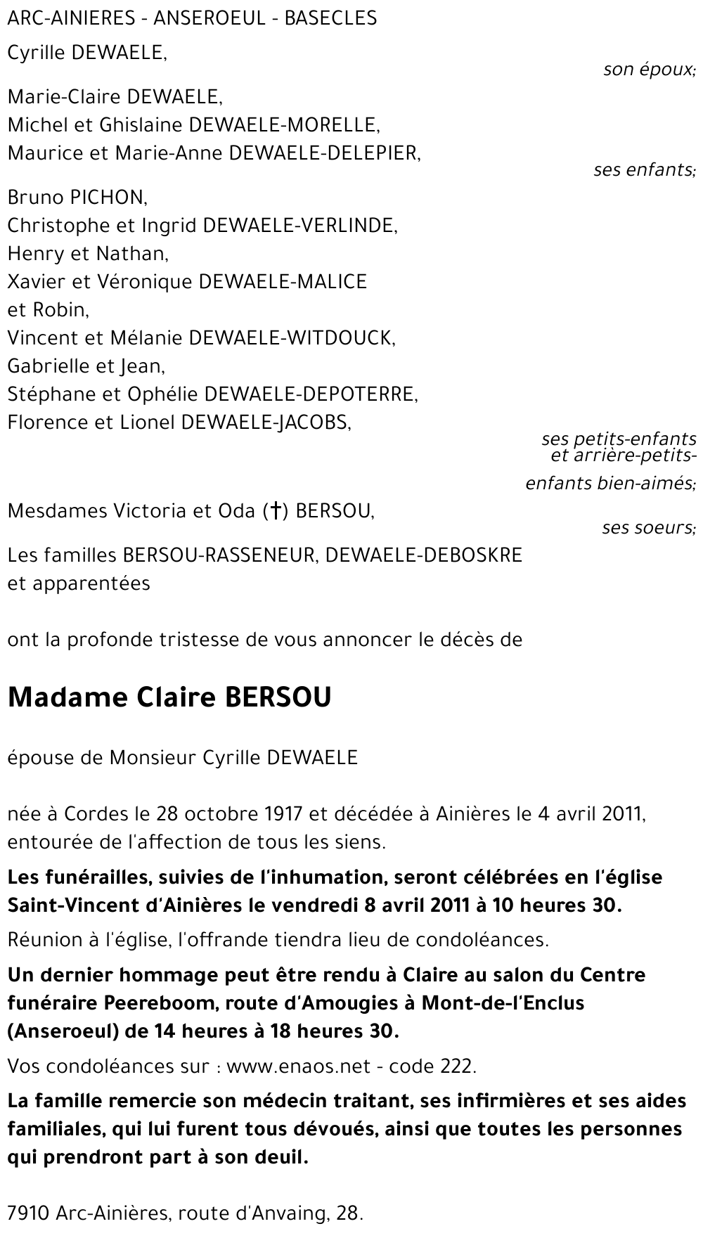 Claire BERSOU