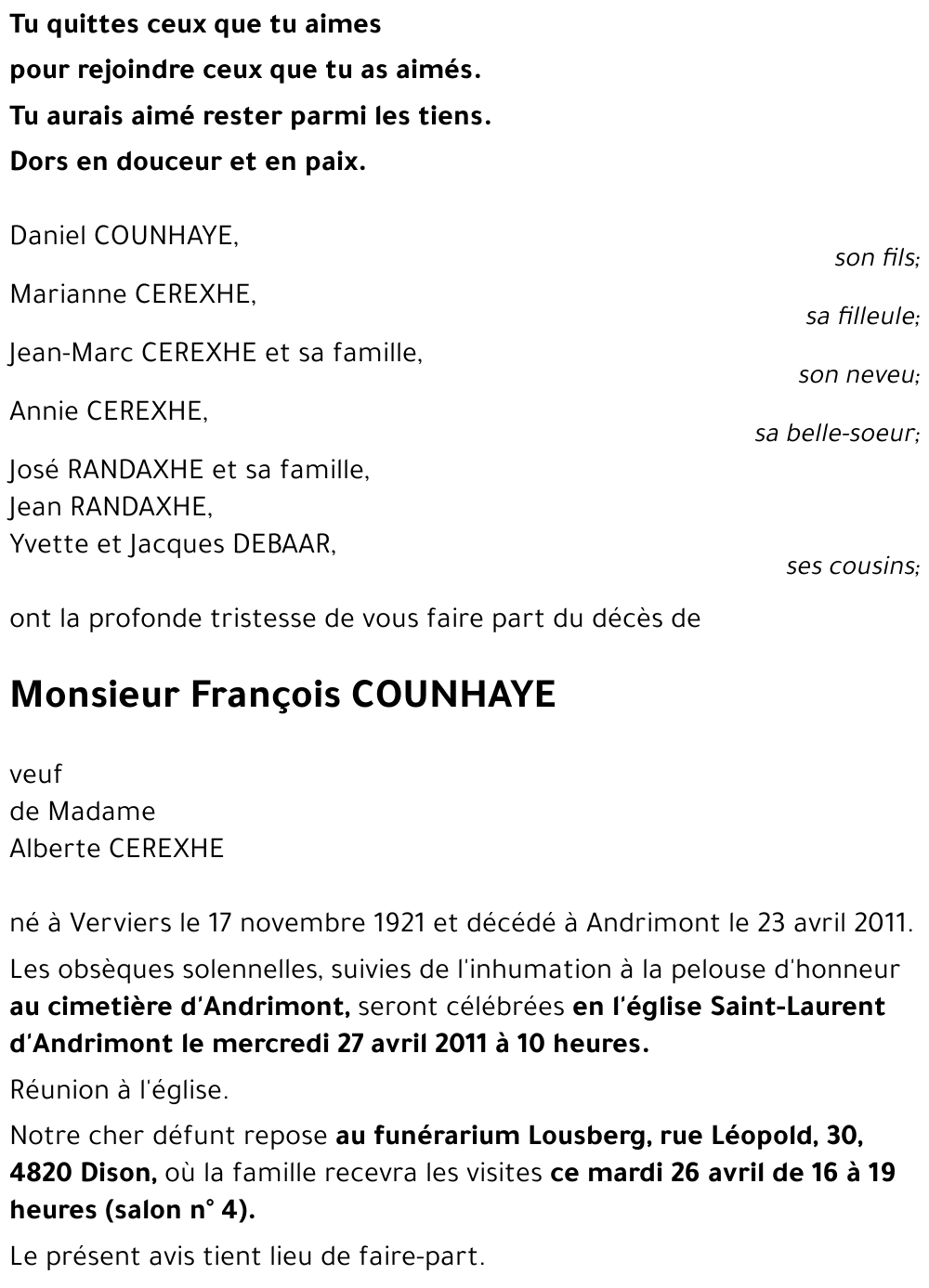 François COUNAYE