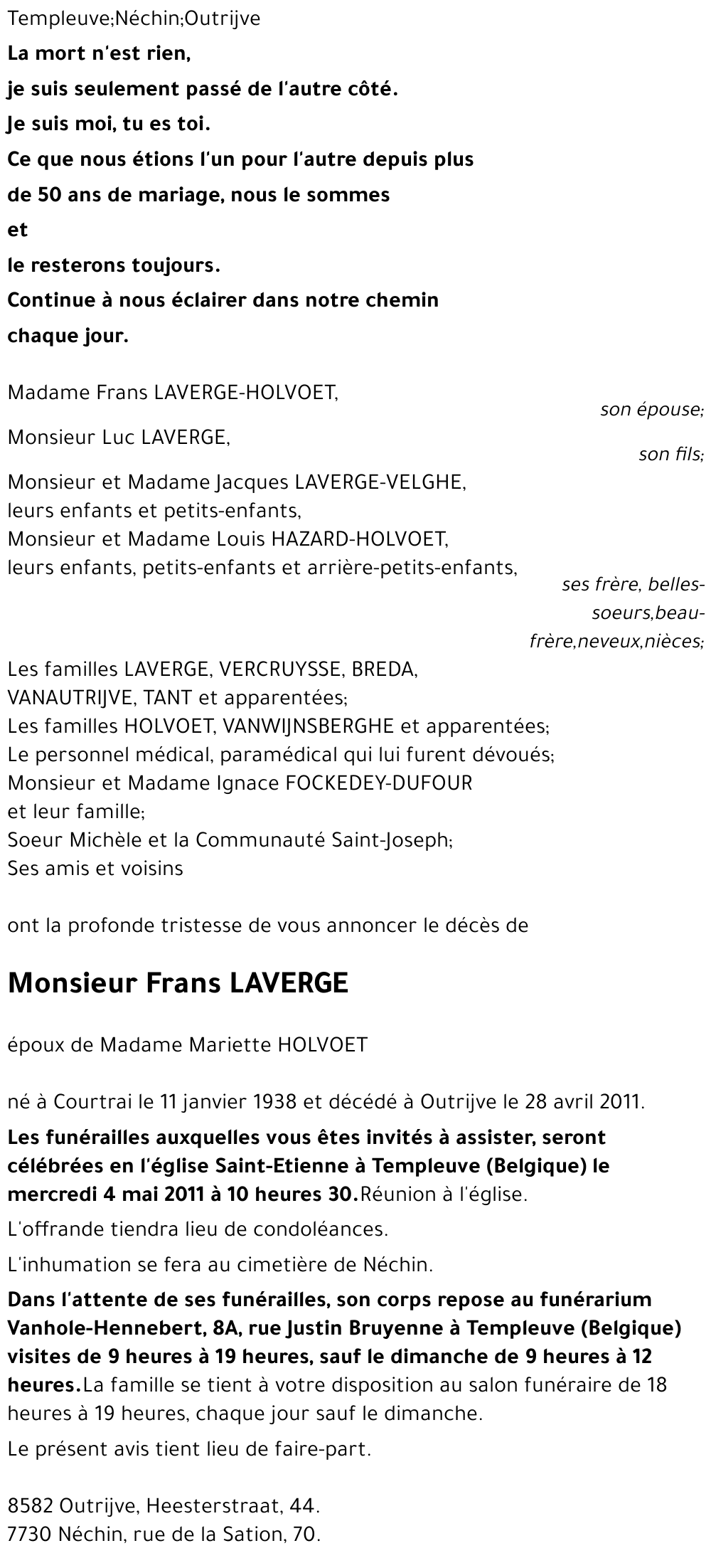 Frans LAVERGE