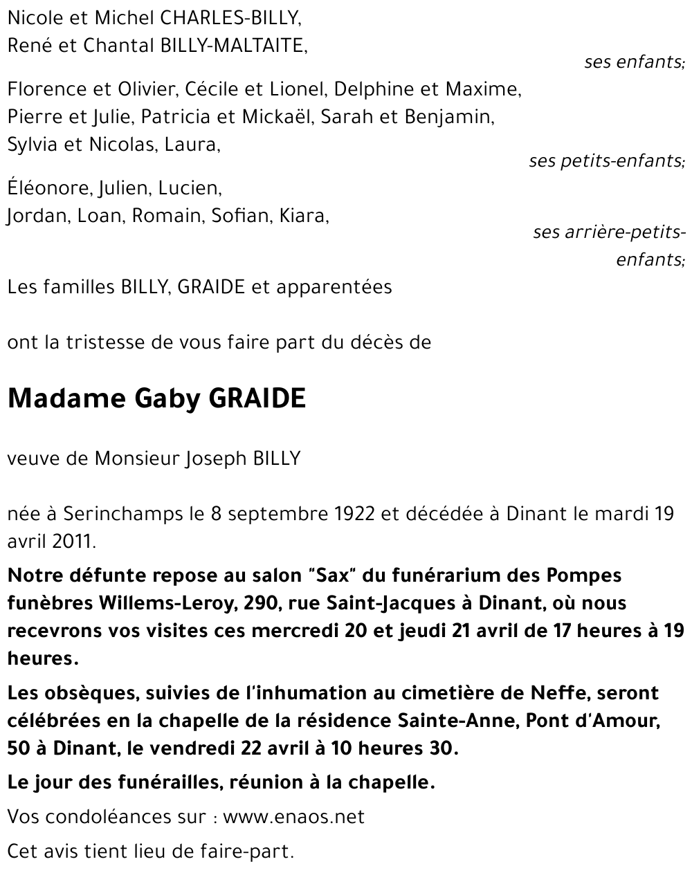 Gaby GRAIDE