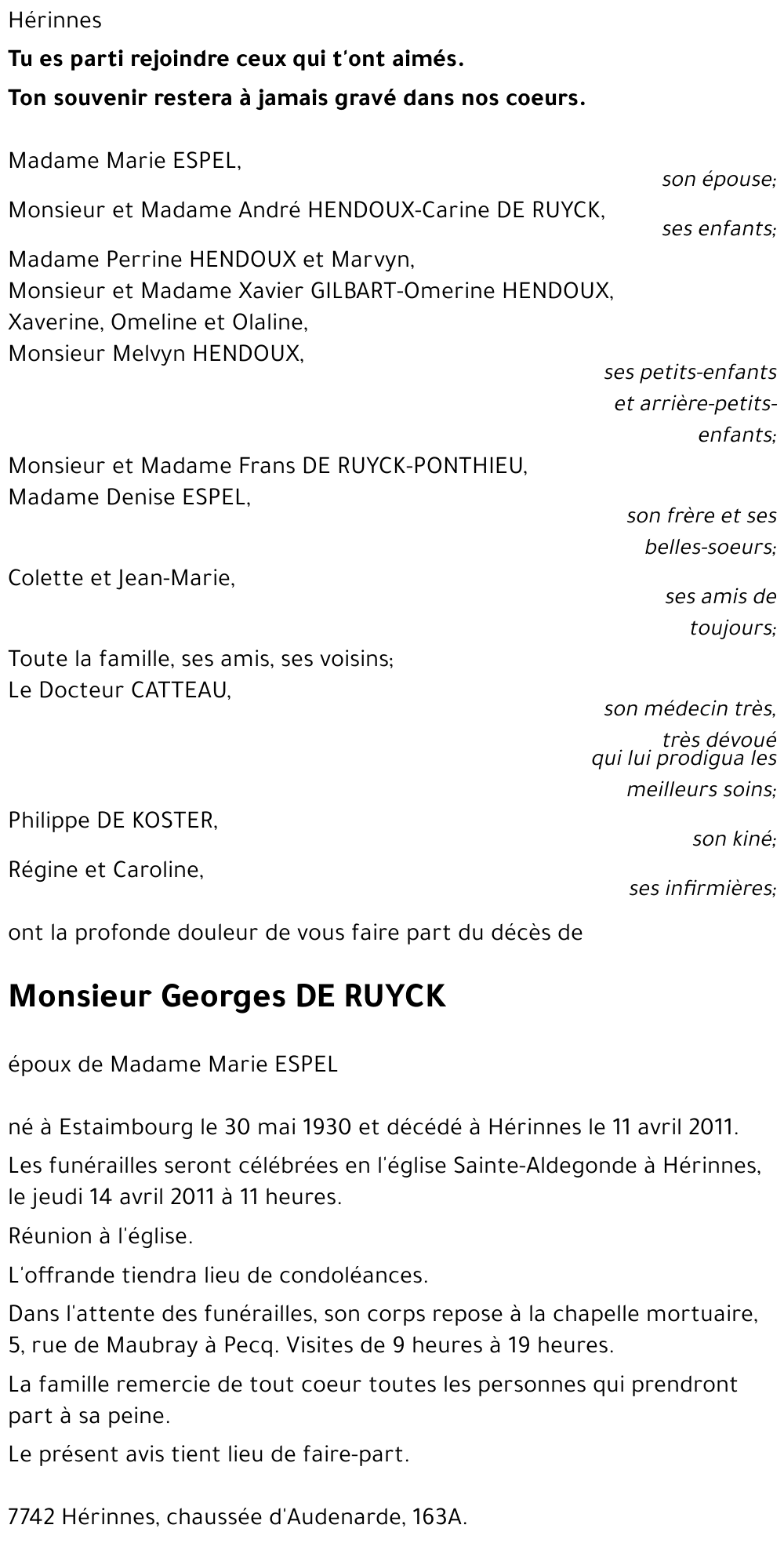 Georges DE RUYCK