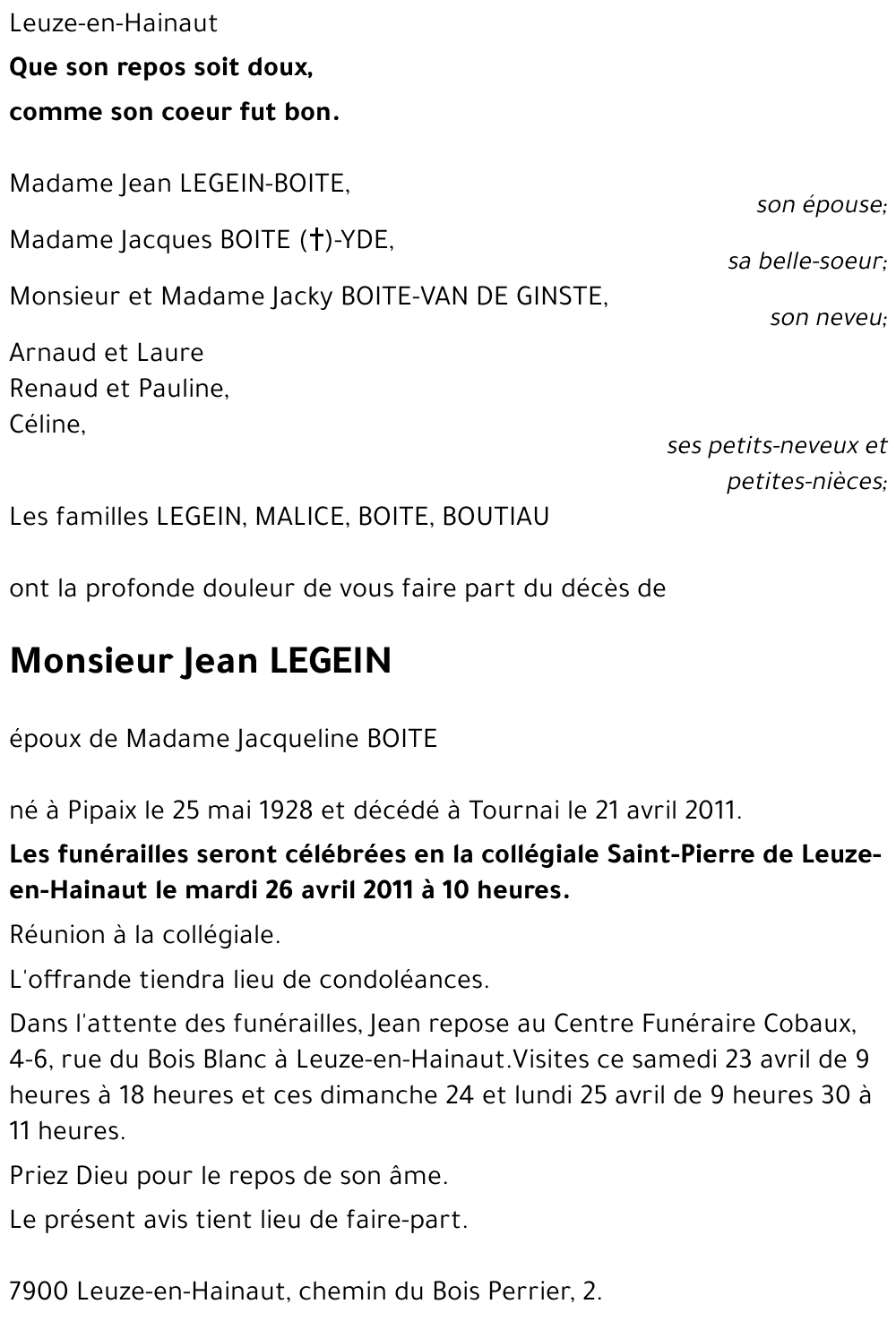 Jean Legein