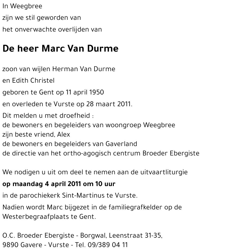 Marc Van Durme