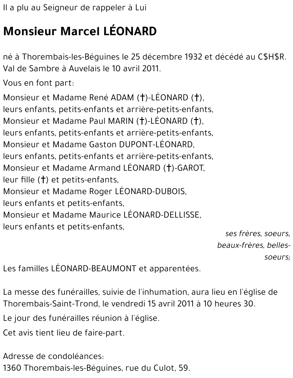 Marcel Léonard