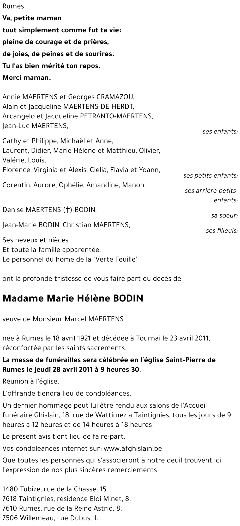 Marie-Hélène BODIN