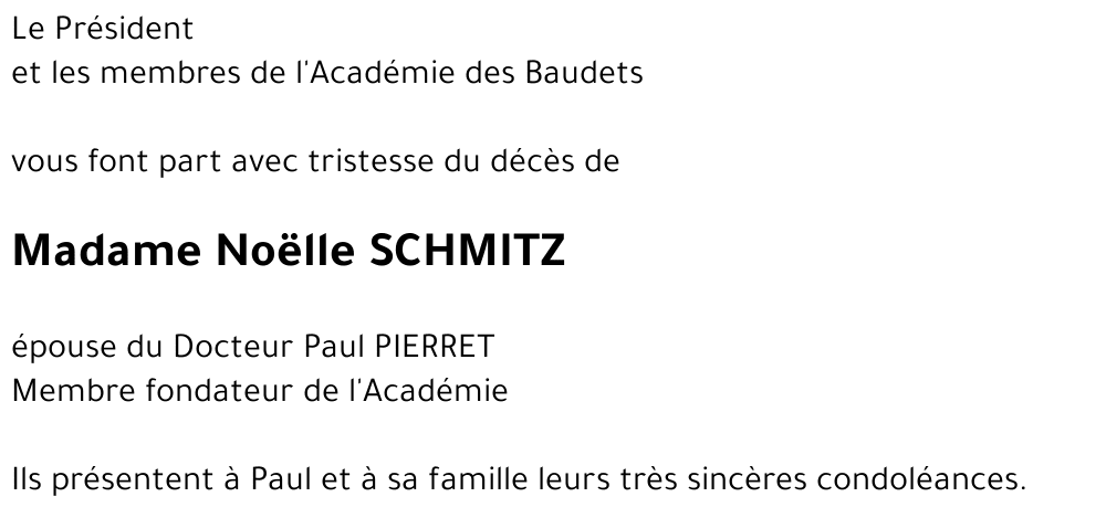 Noëlle SCHMITZ