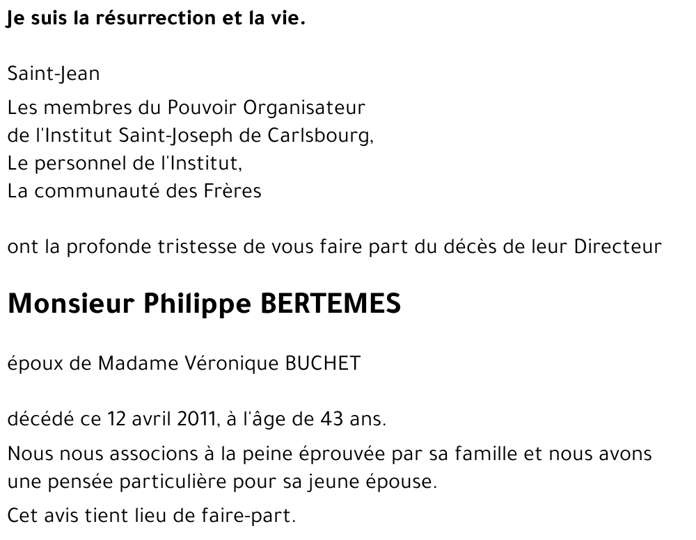 Philippe BERTEMES