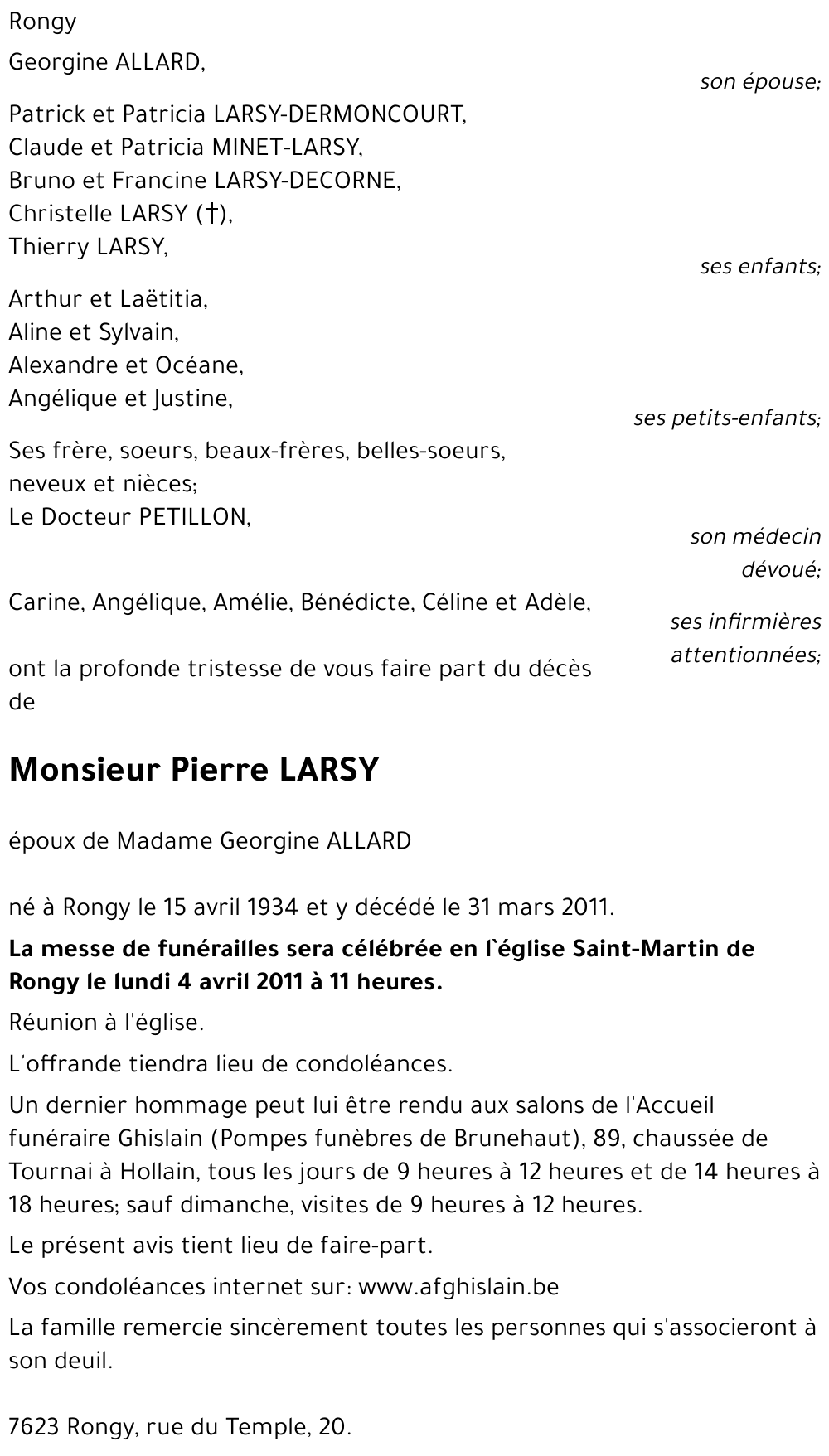 Pierre LARSY