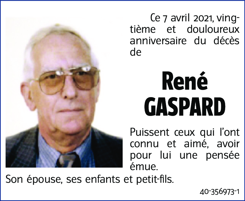 René GASPARD