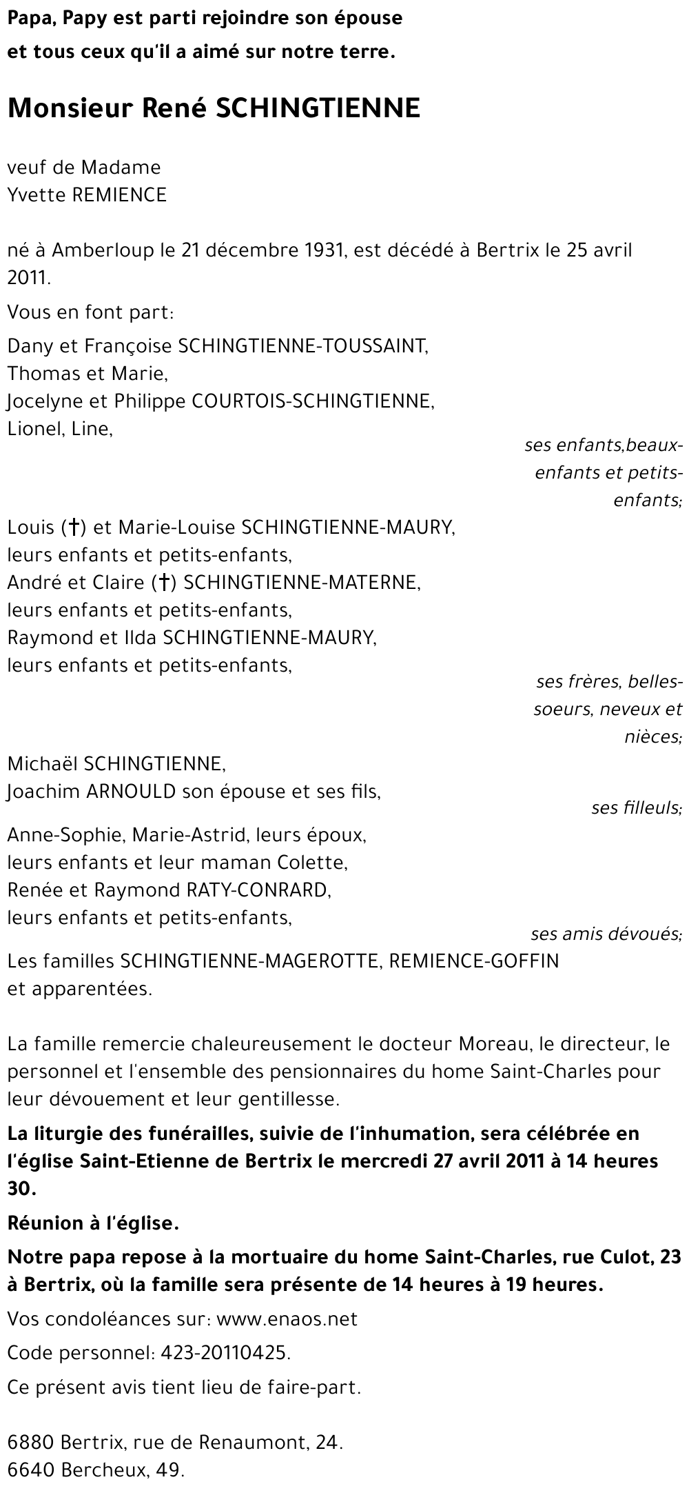René SCHINGTIENNE