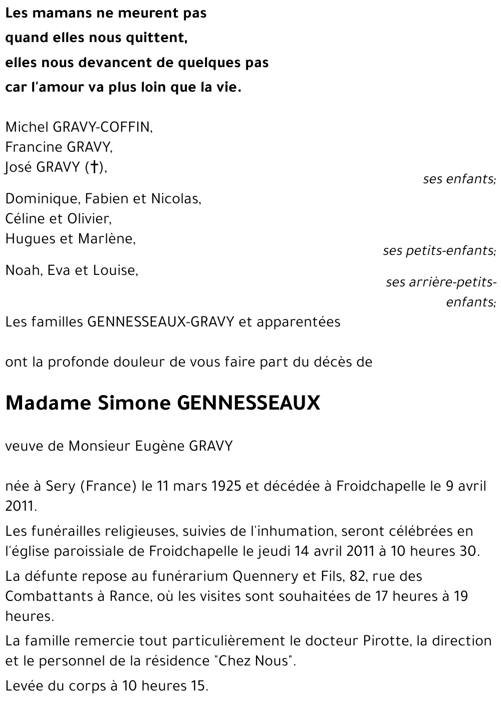 Simone GENNESSEAUX