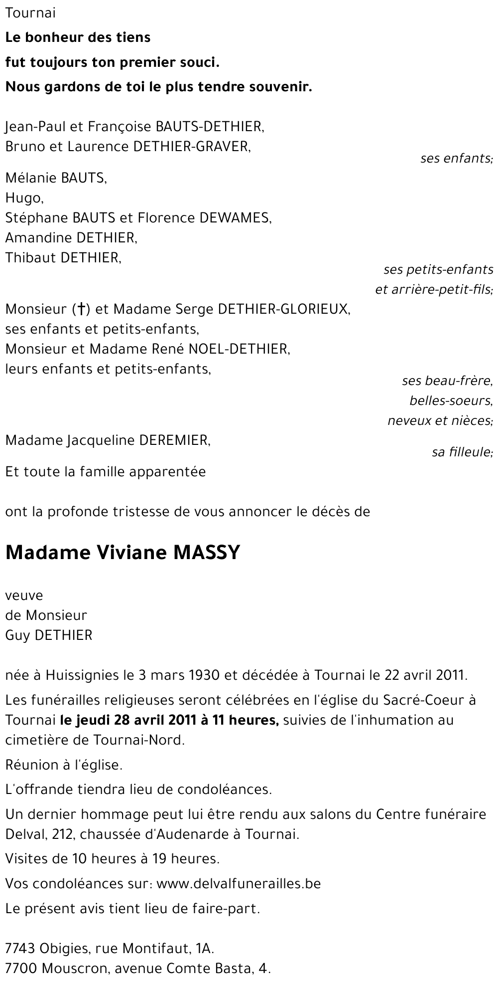 Viviane MASSY