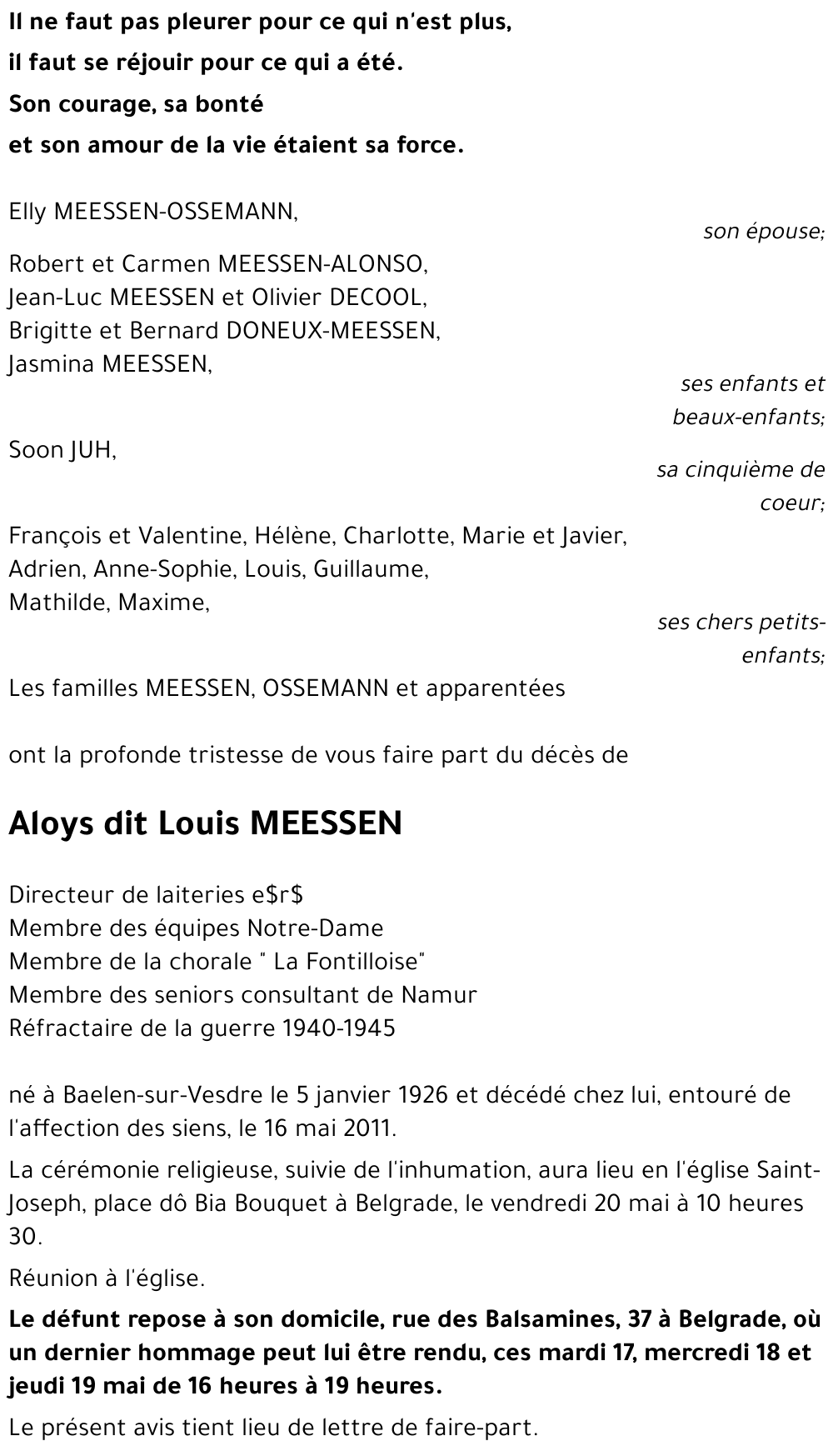 Aloys MEESSEN