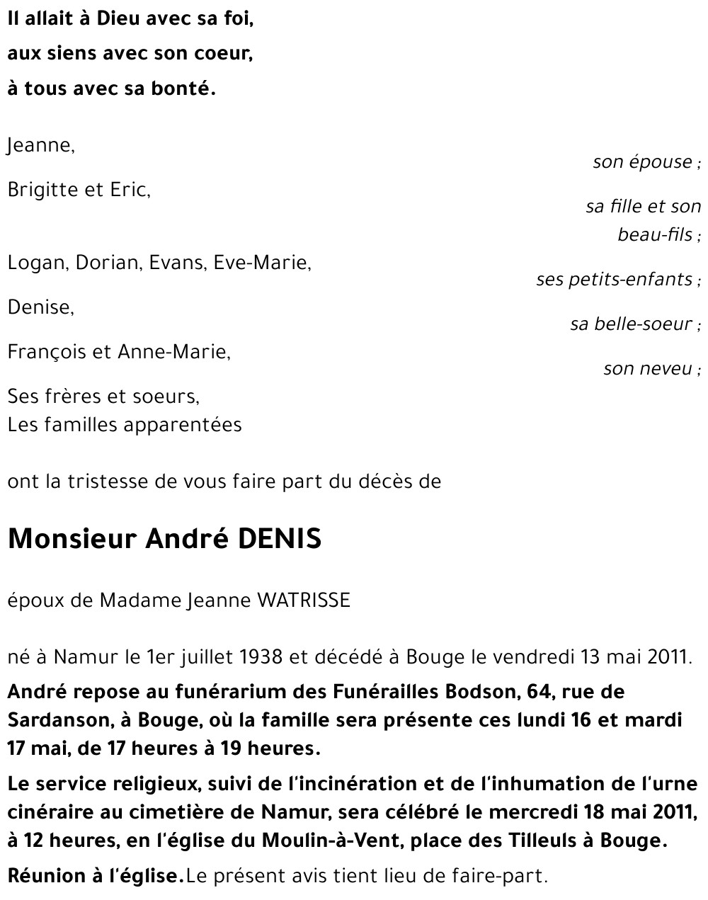 André DENIS
