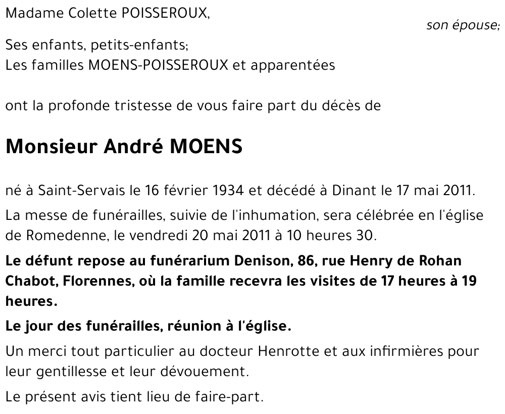 André MOENS