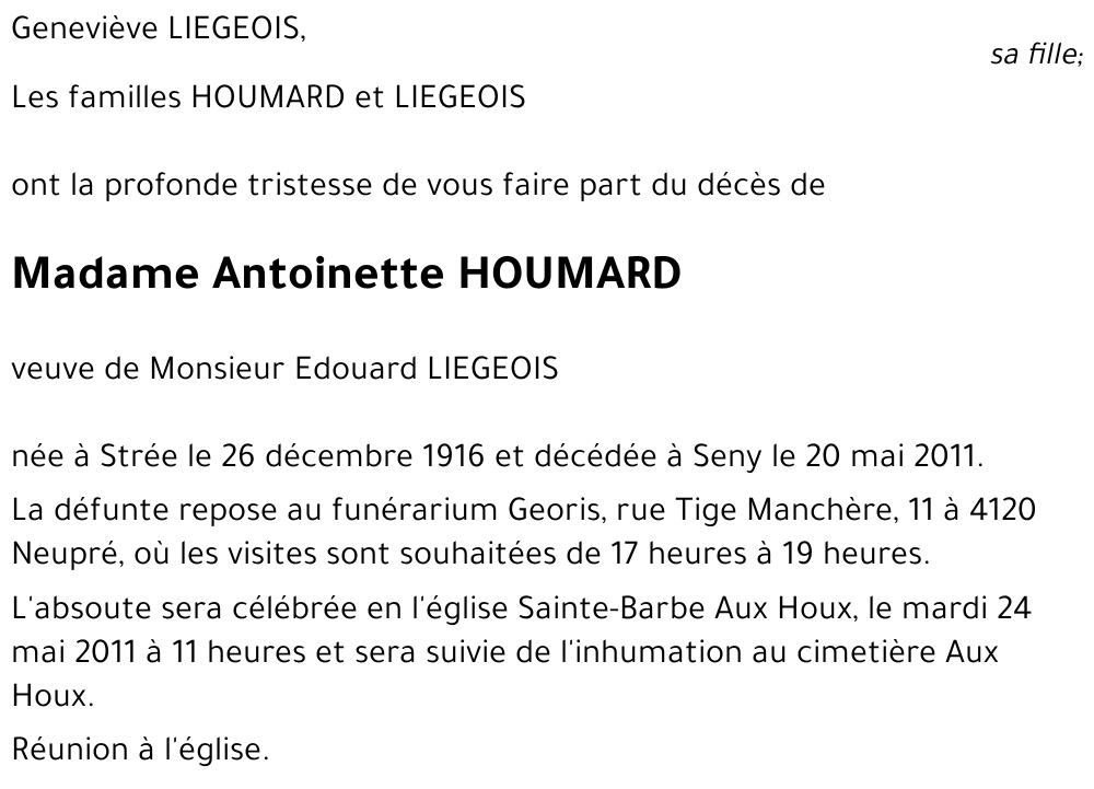 Antoinette HOUMARD