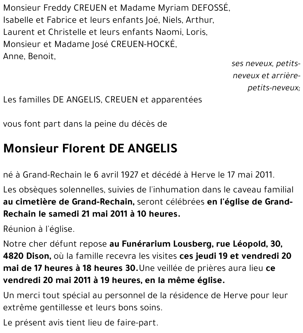 Florent DE ANGELIS