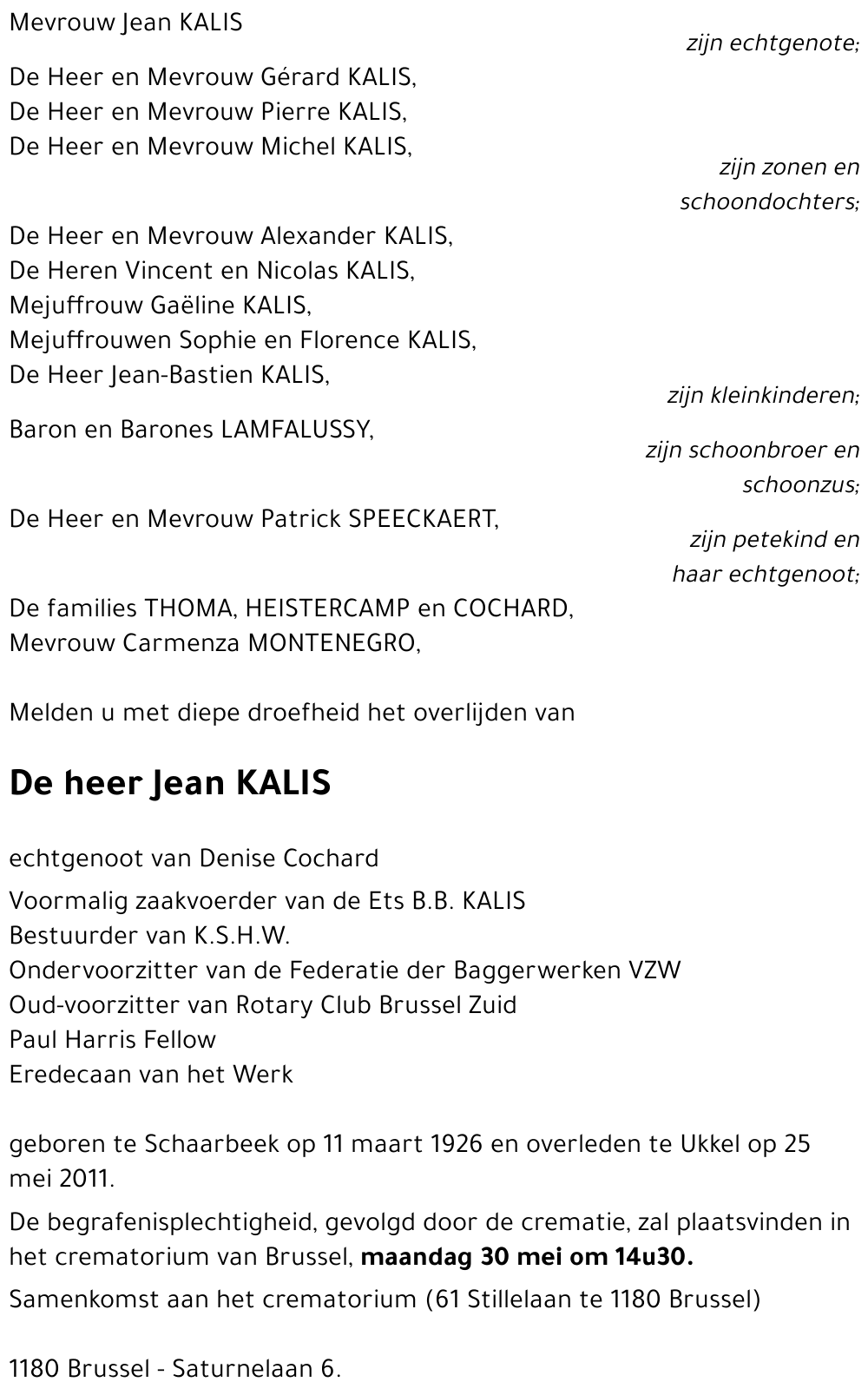 Jean KALIS