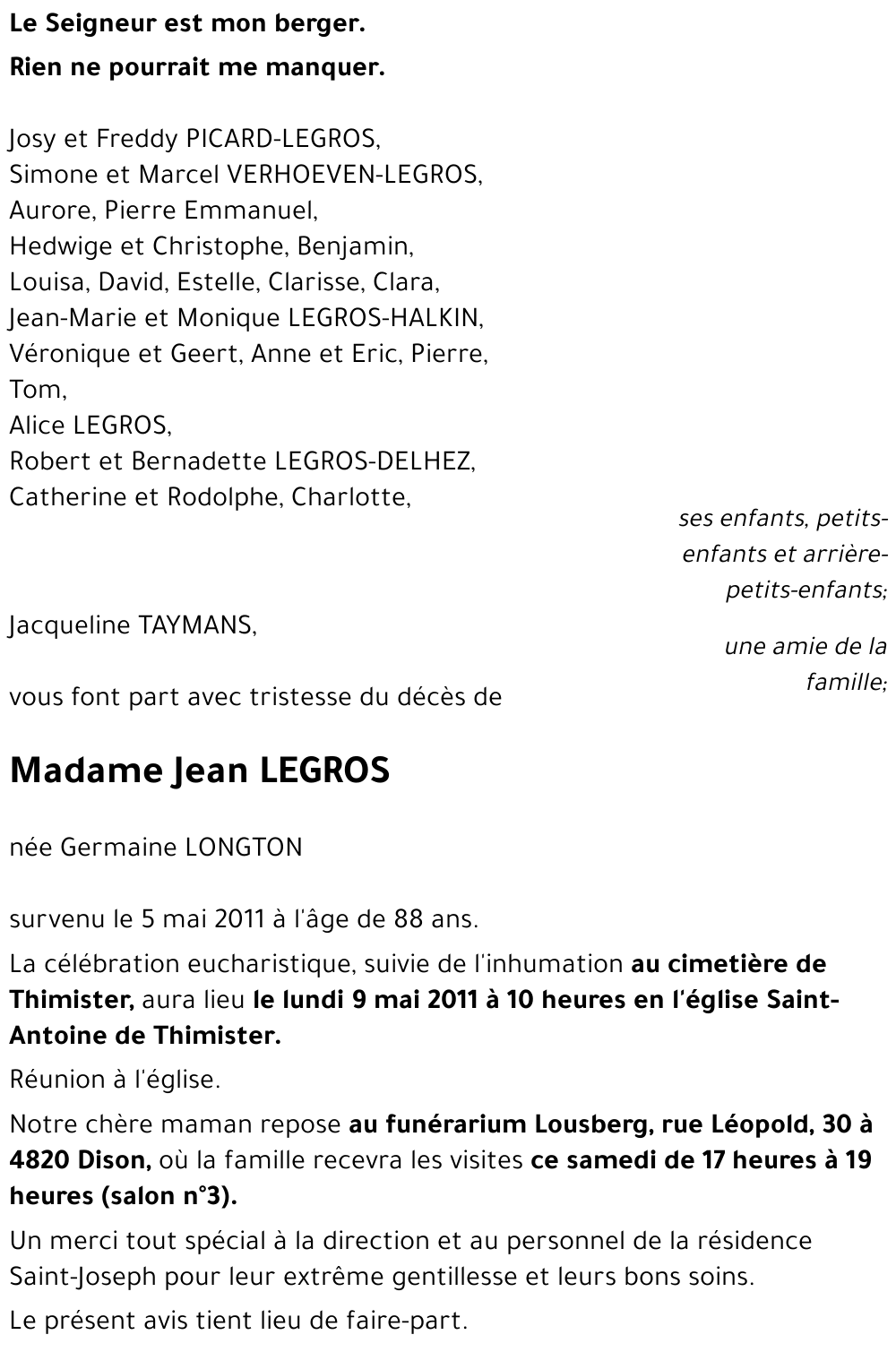 Jean LEGROS