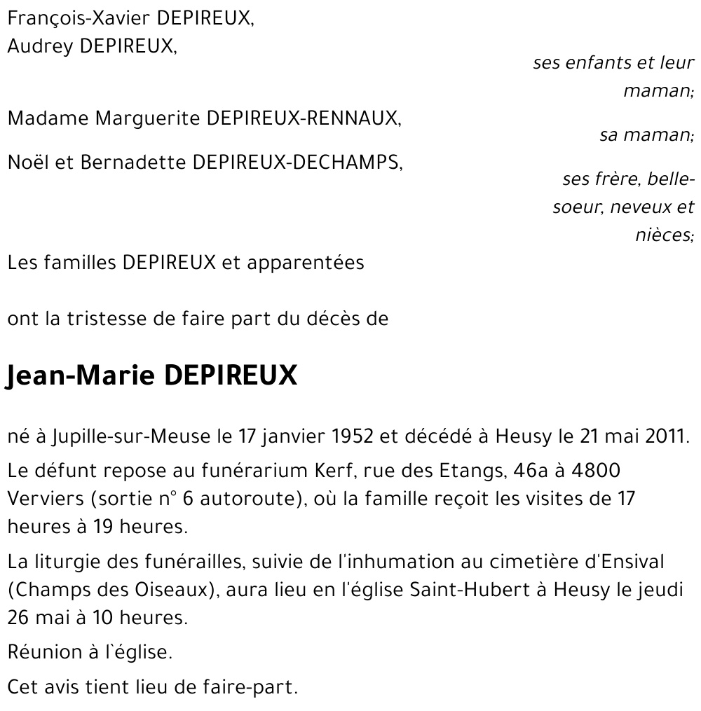 Jean-Marie DEPIREUX