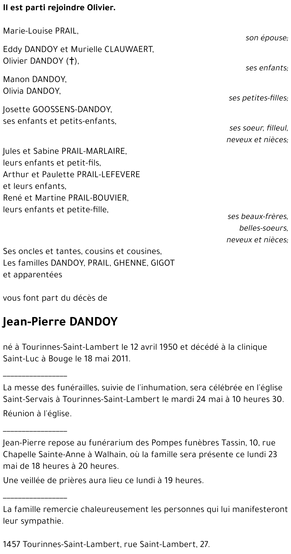 Jean-Pierre DANDOY