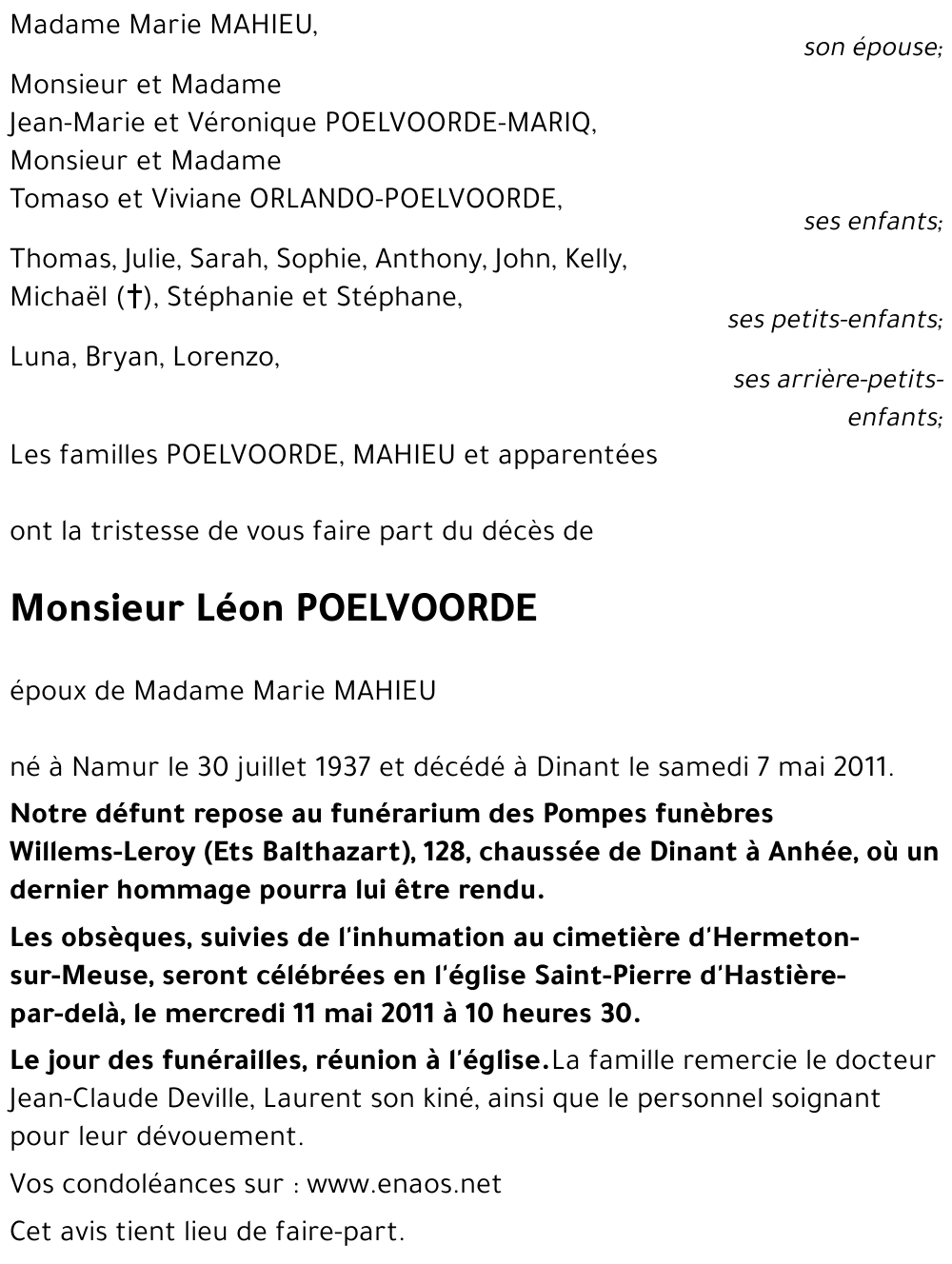 Léon POELVOORDE