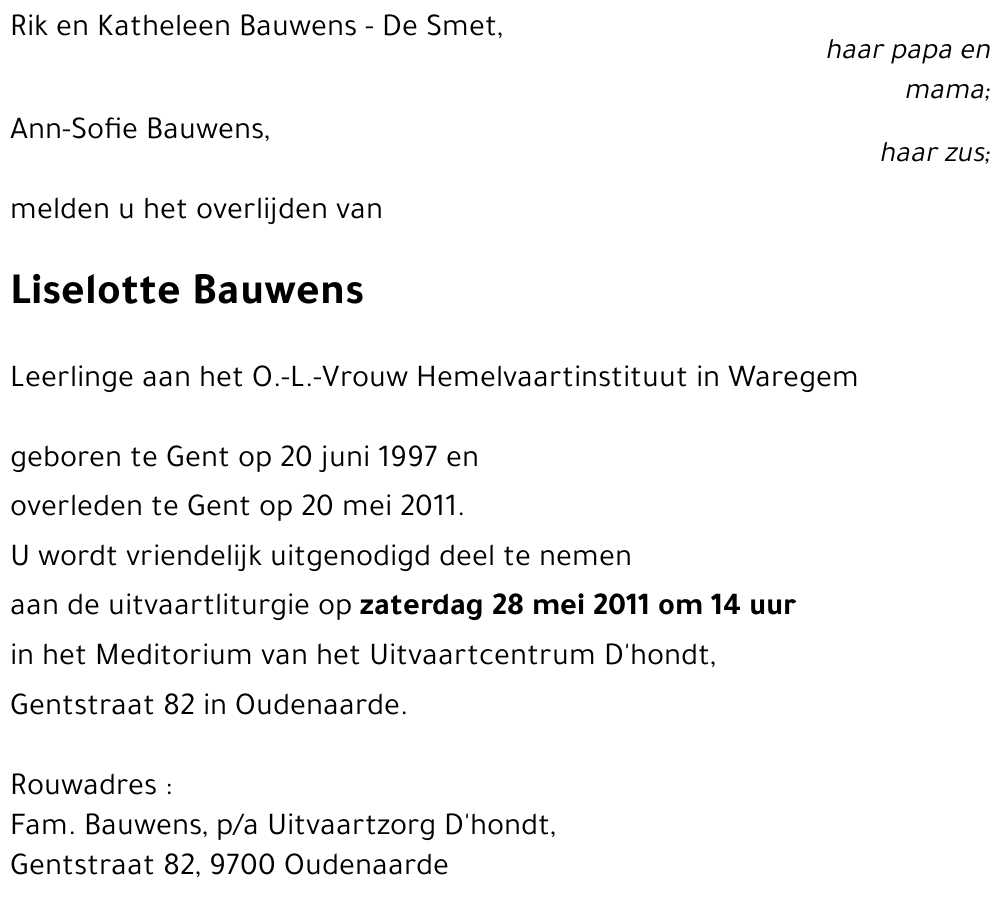 Liselotte Bauwens