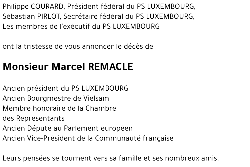 Marcel REMACLE