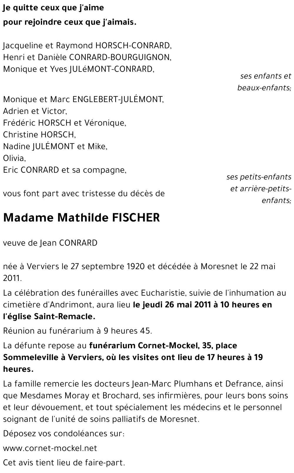 Mathilde FISCHER