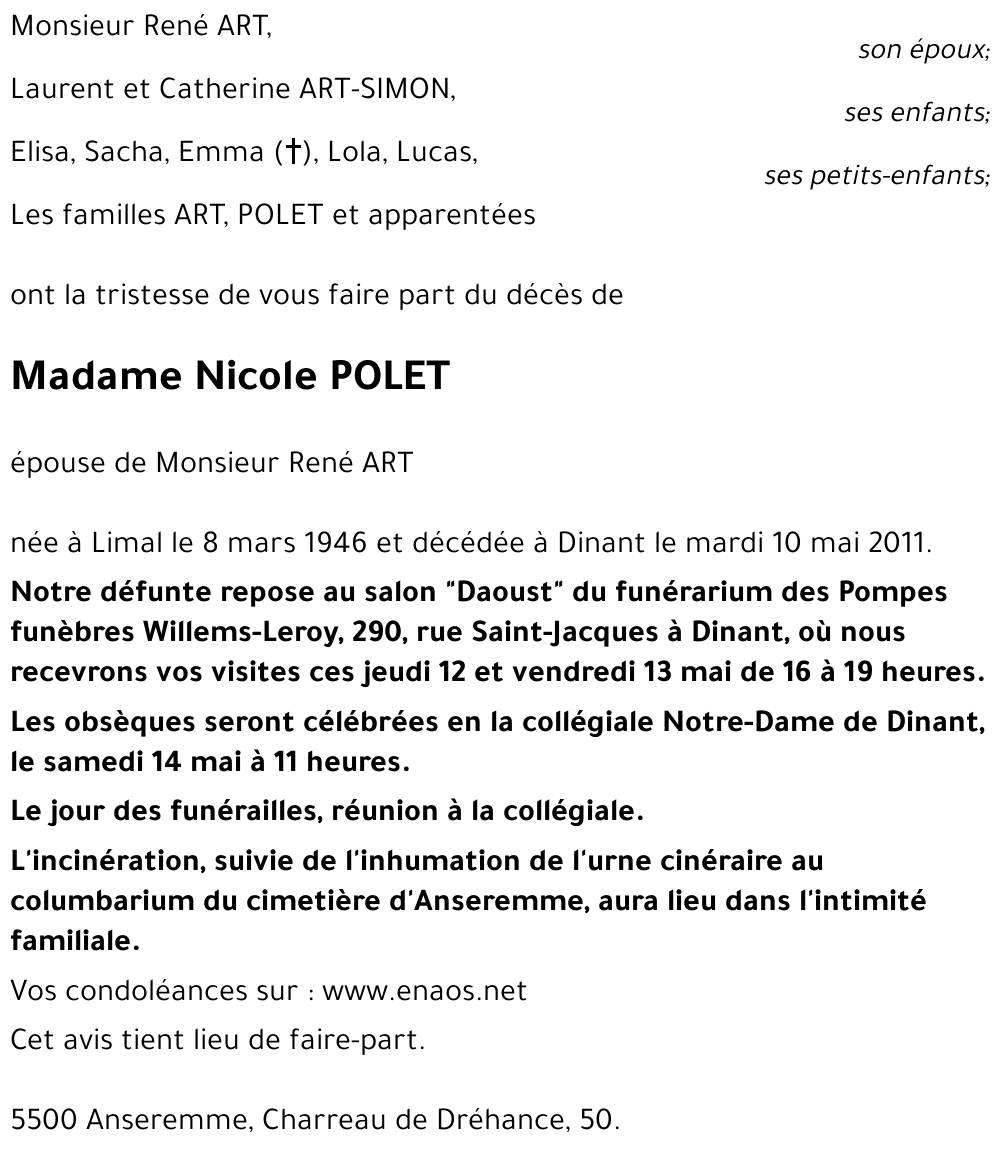 Nicole POLET