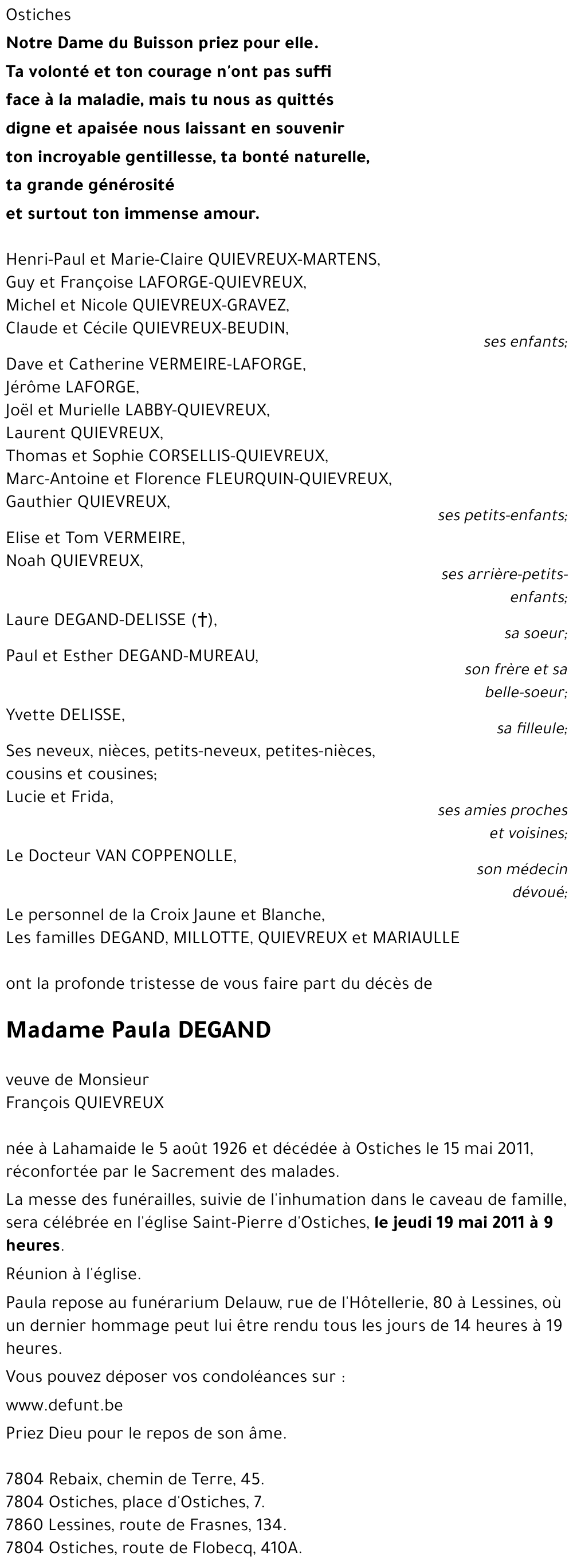Paula DEGAND