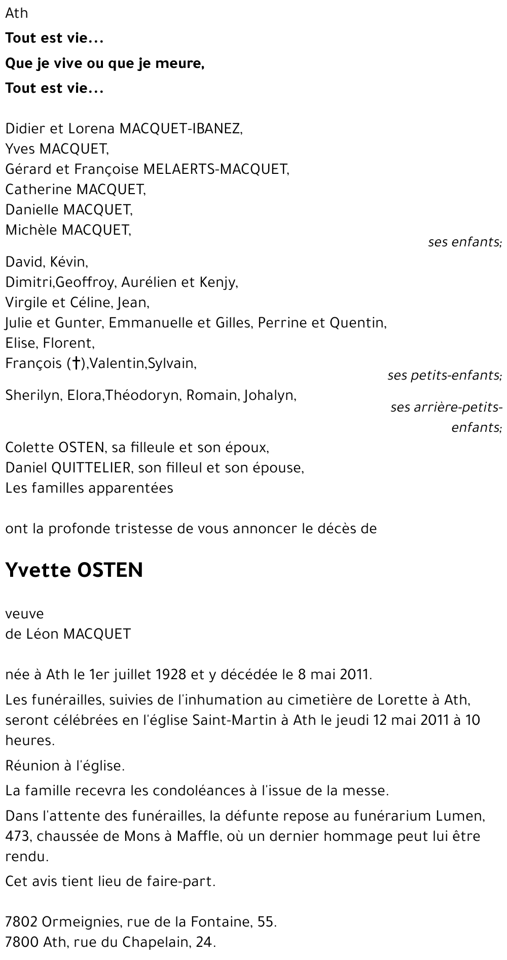 Yvette Osten