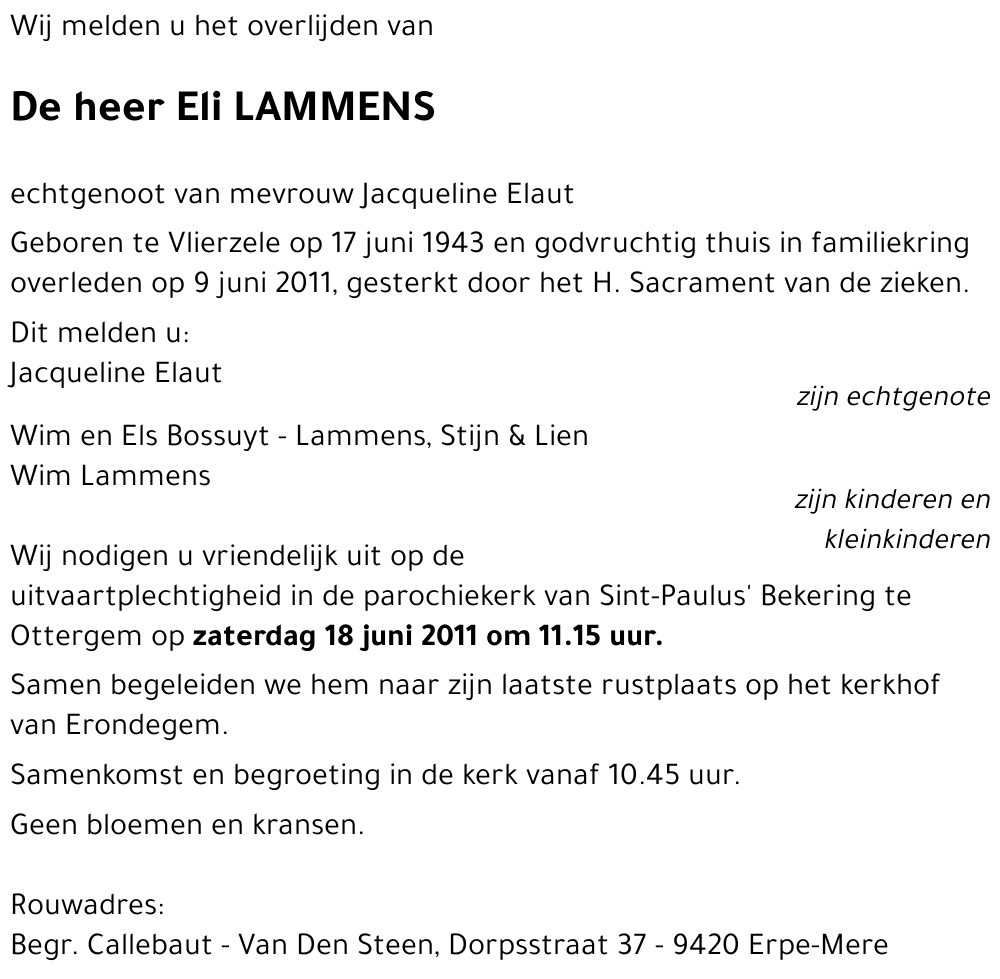 Eli LAMMENS