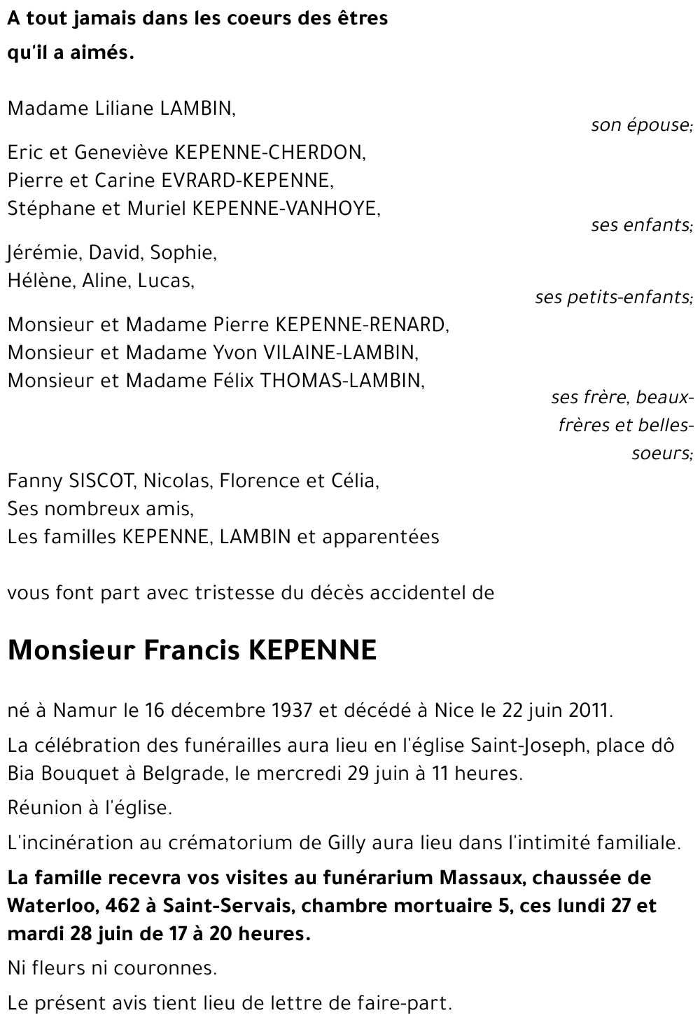 Francis KEPENNE