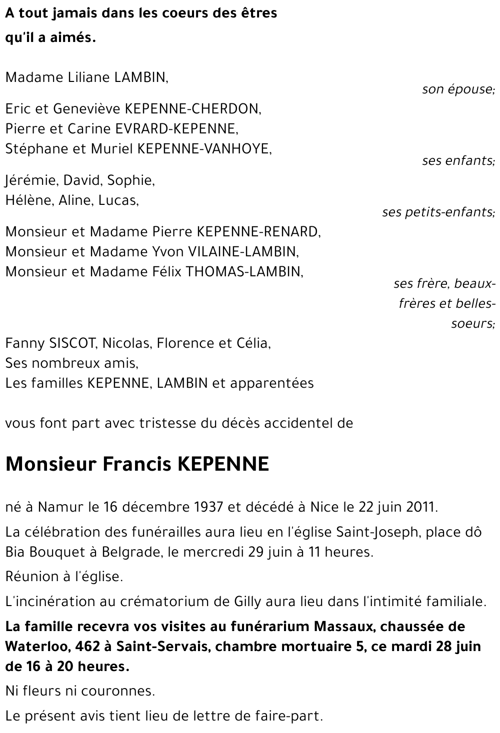 Francis KEPENNE