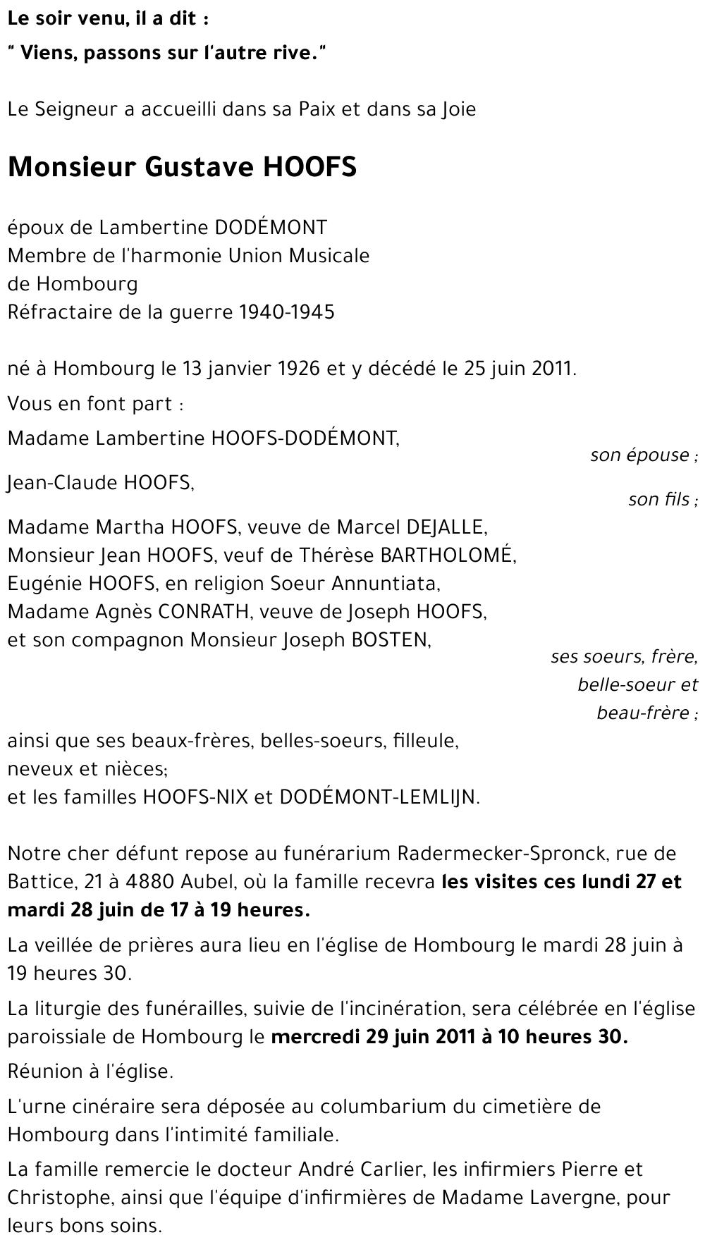 Gustave HOOFS