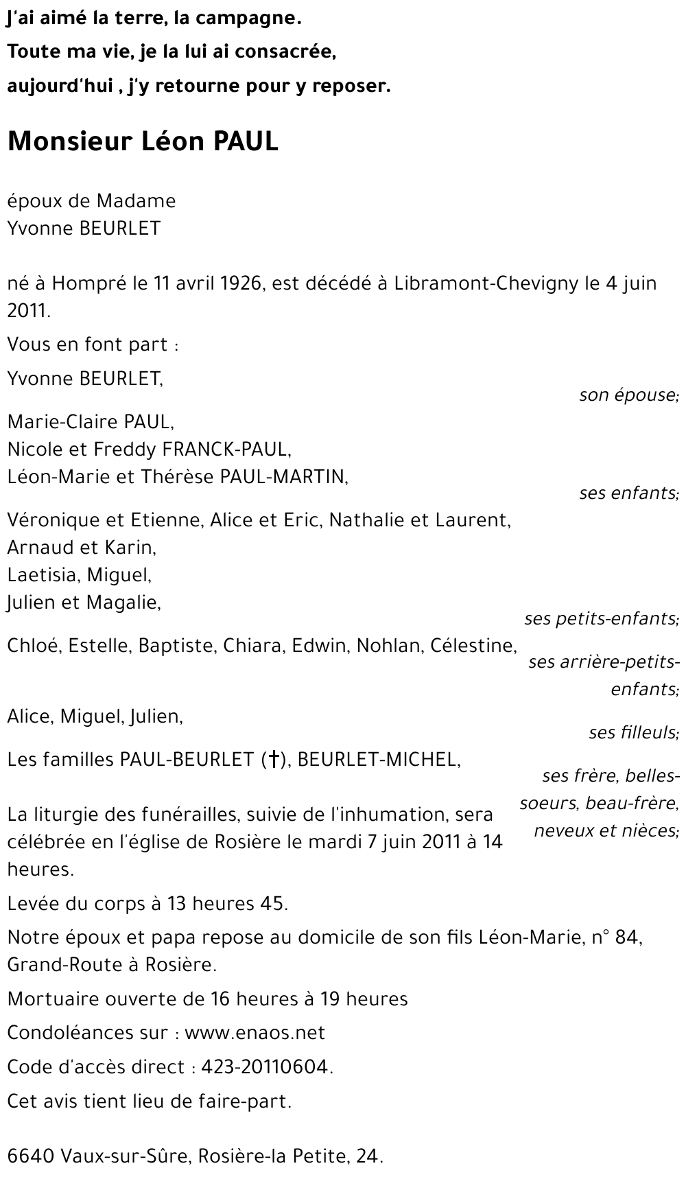 Leon PAUL