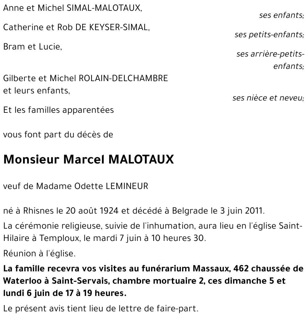 Marcel MALOTAUX