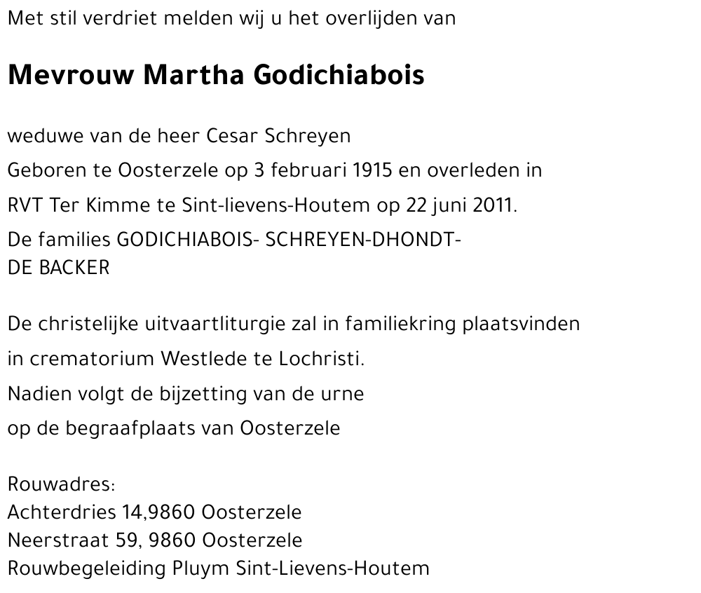 Martha Godichiabois