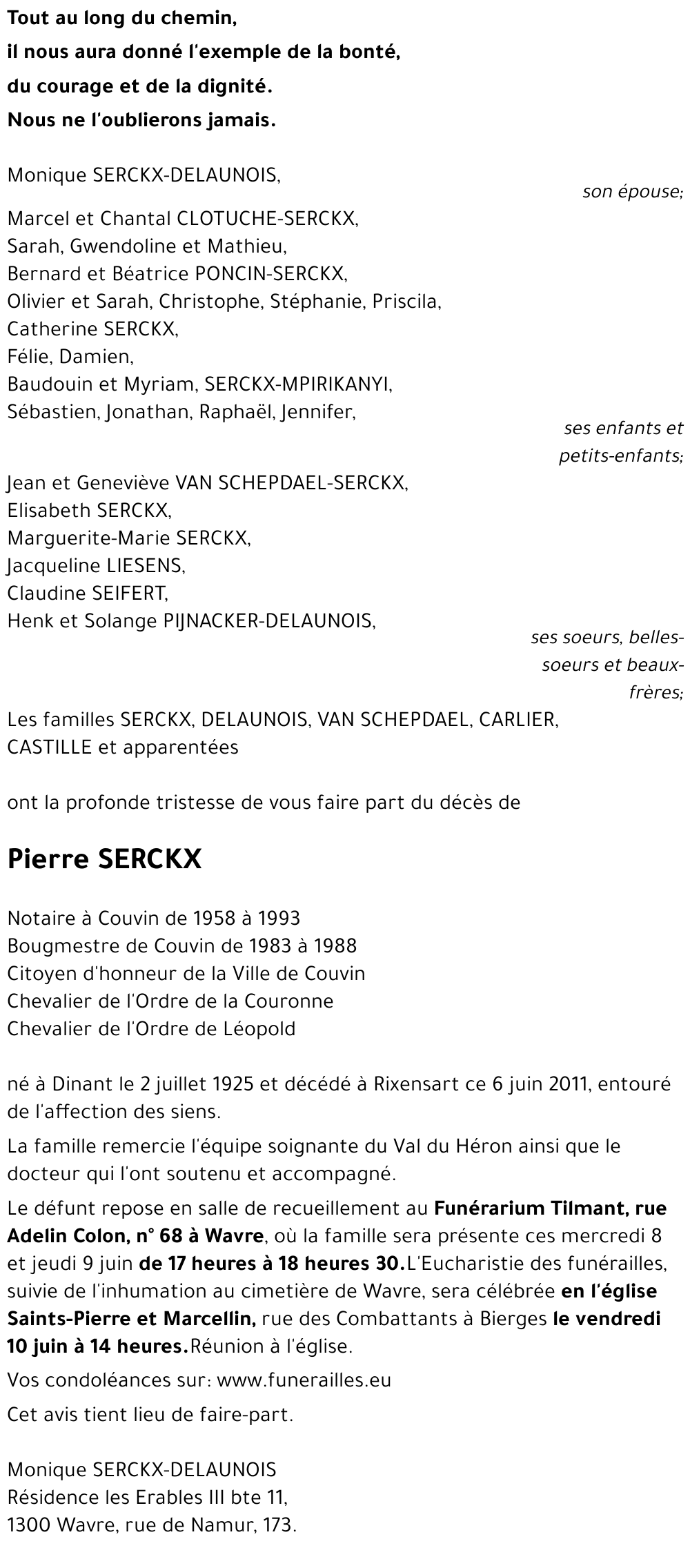 Pierre SERCKX