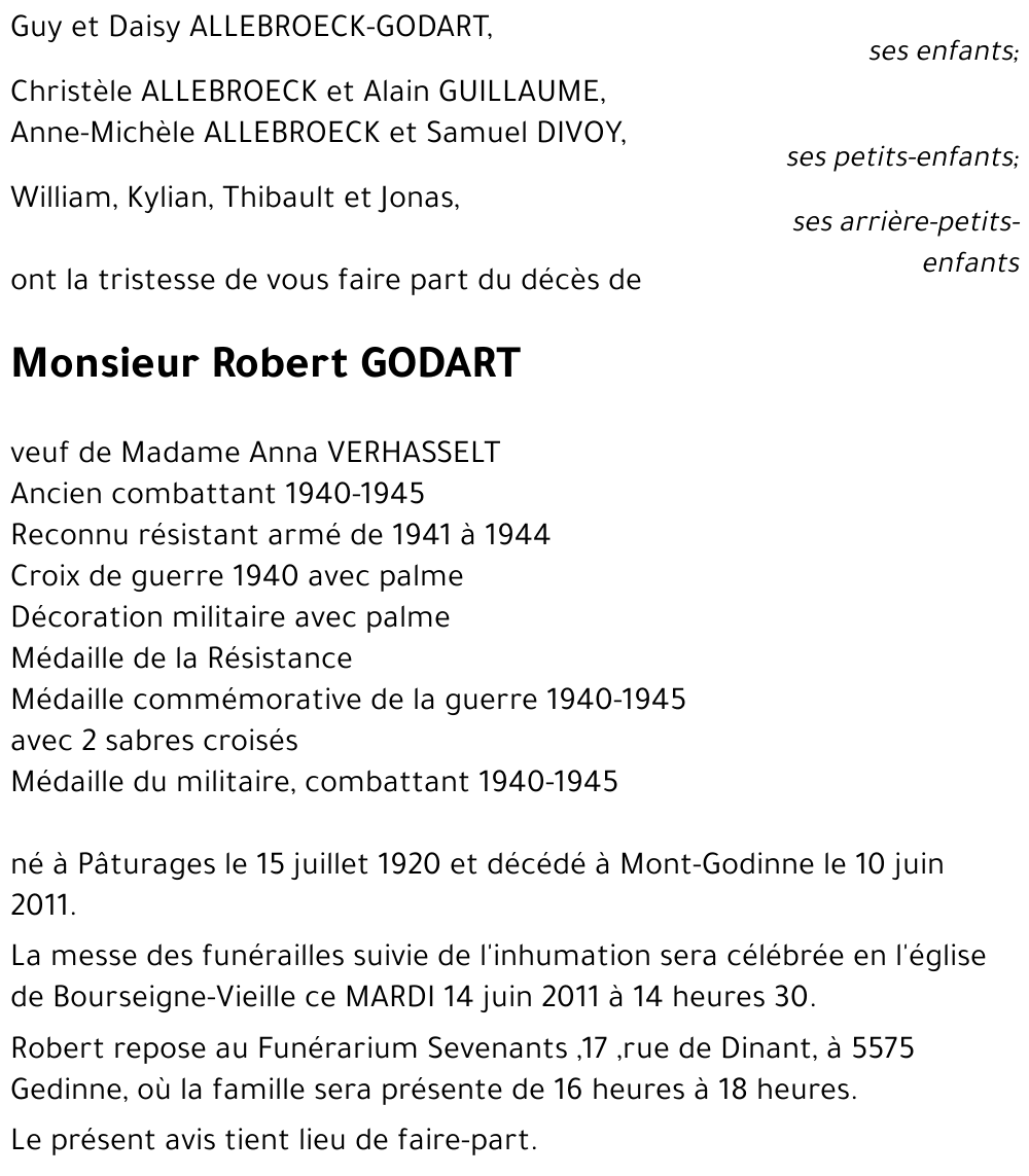 Robert GODART