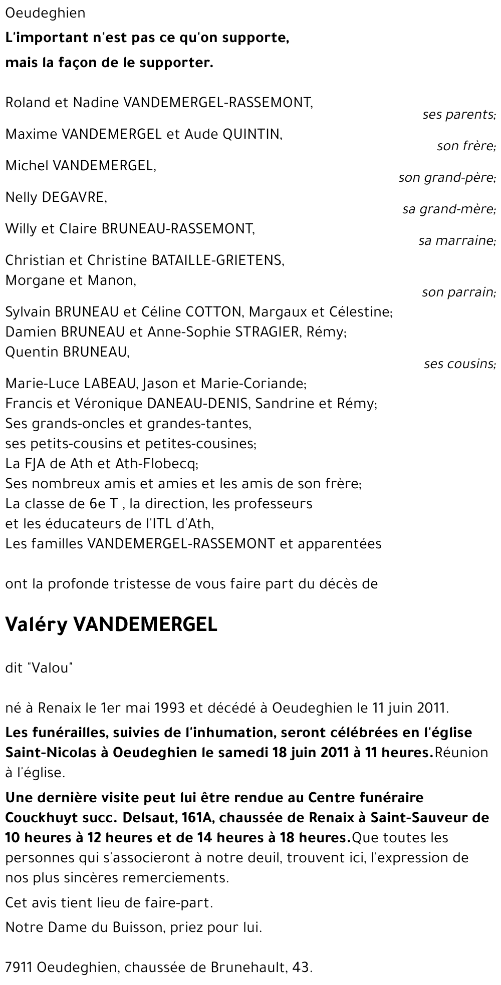 Valéry VANDEMERGEL