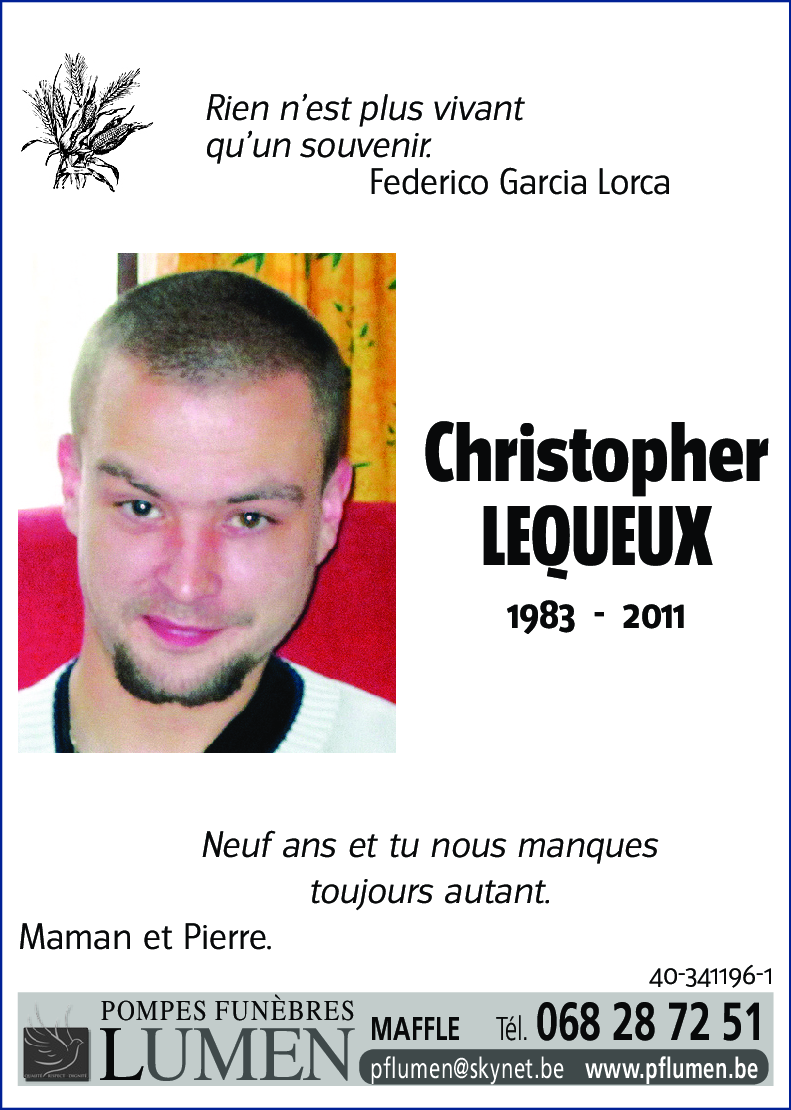 Christopher LEQUEUX