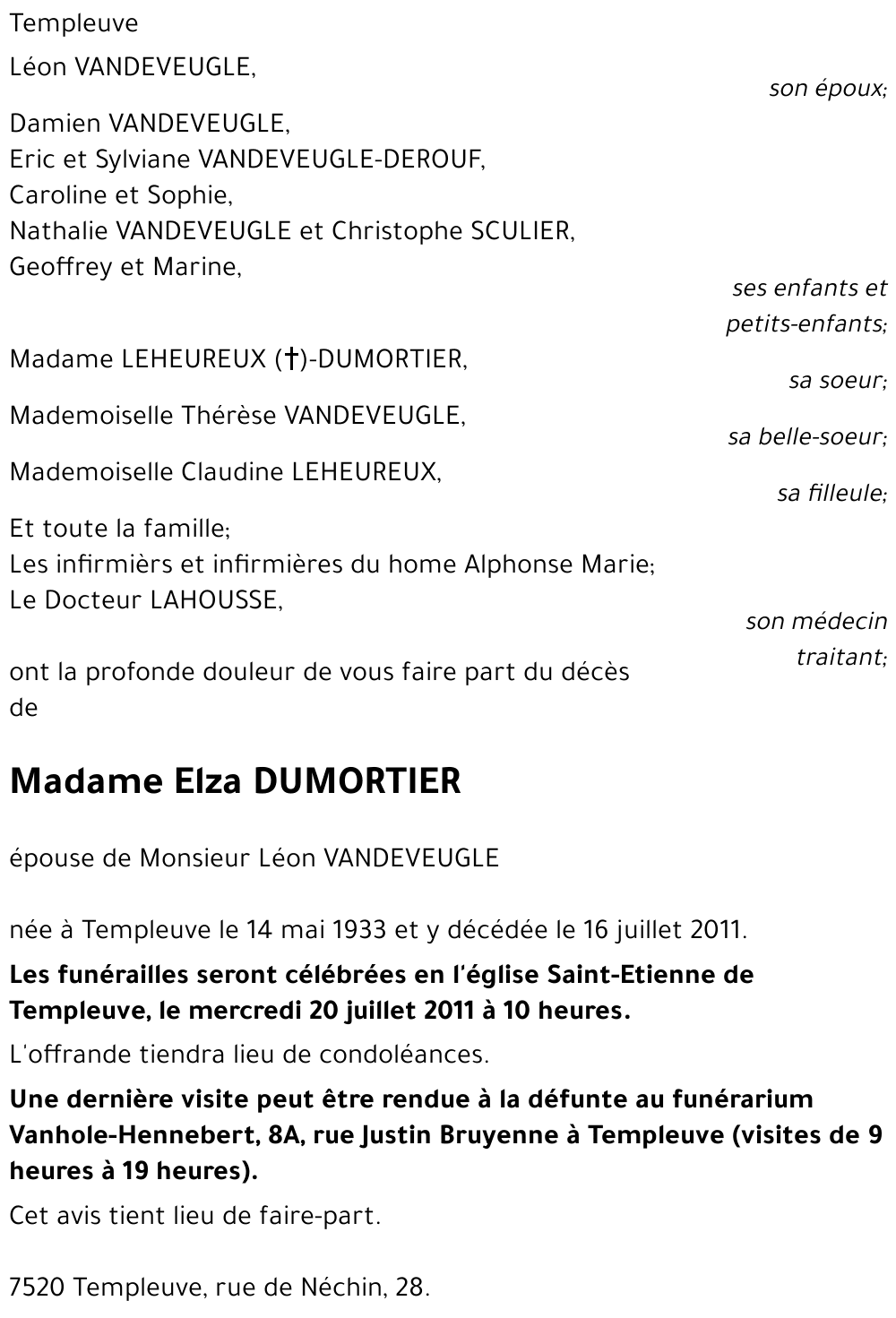 Elza DUMORTIER