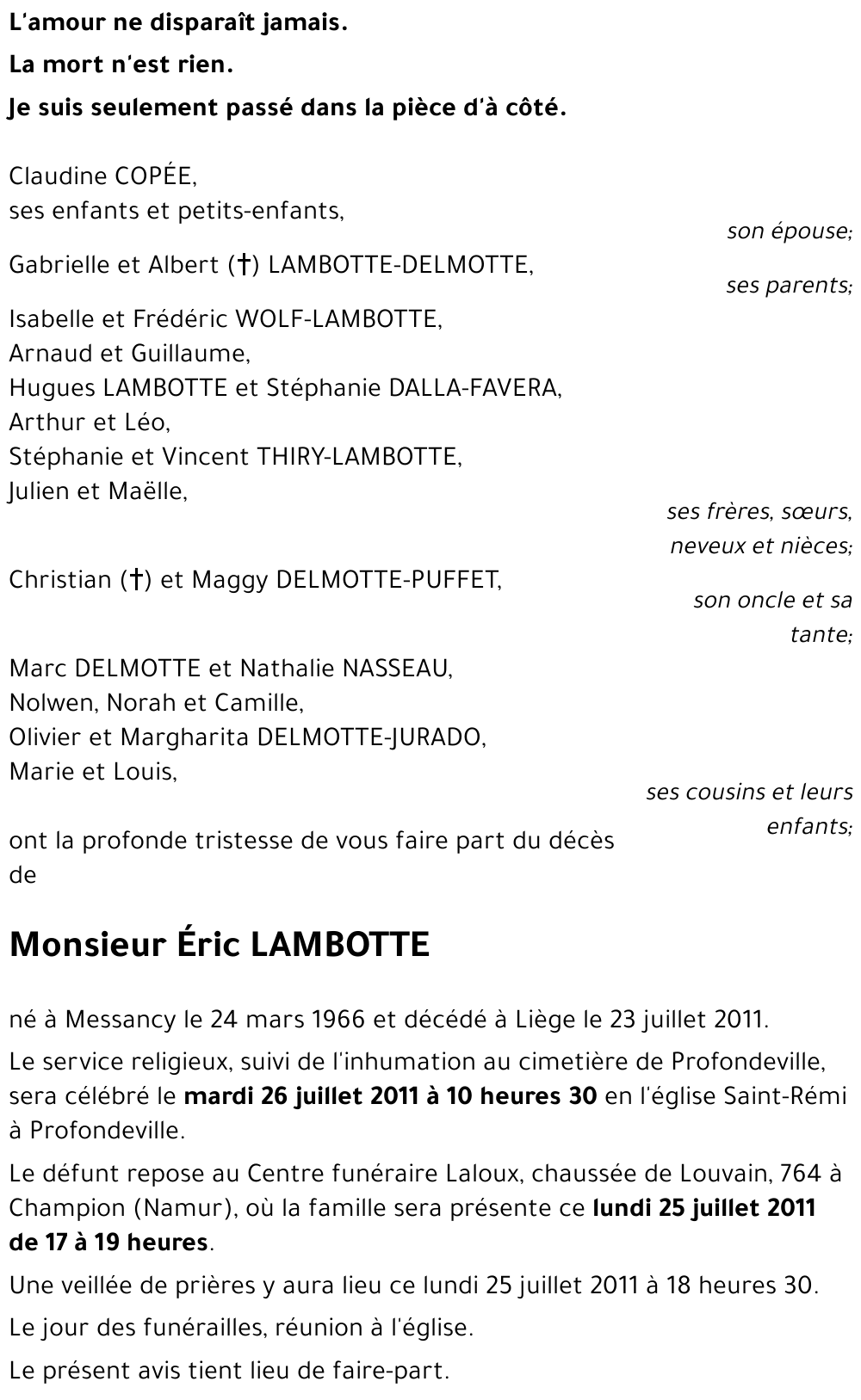 Éric LAMBOTTE