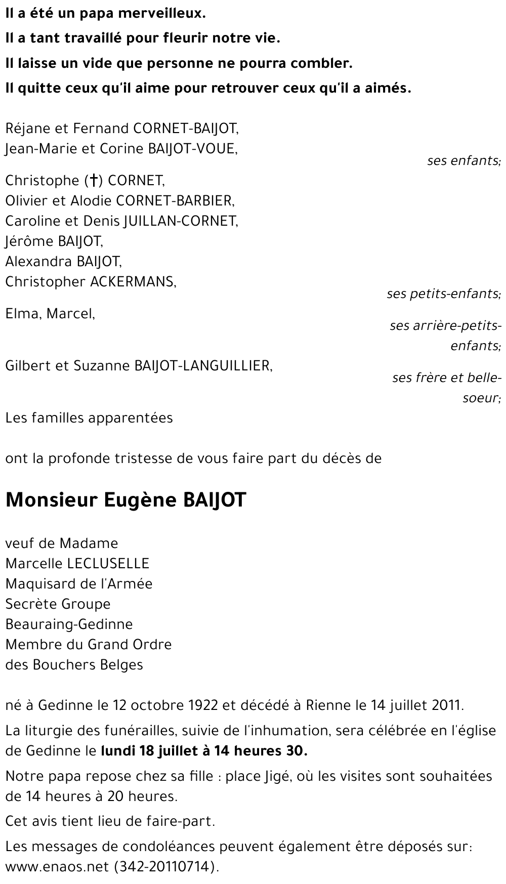 Eugène BAIJOT