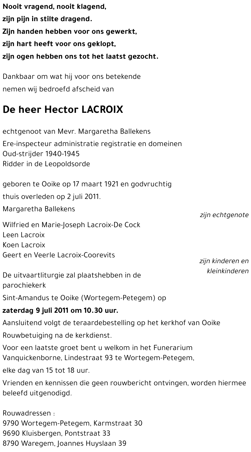 Hector Lacroix