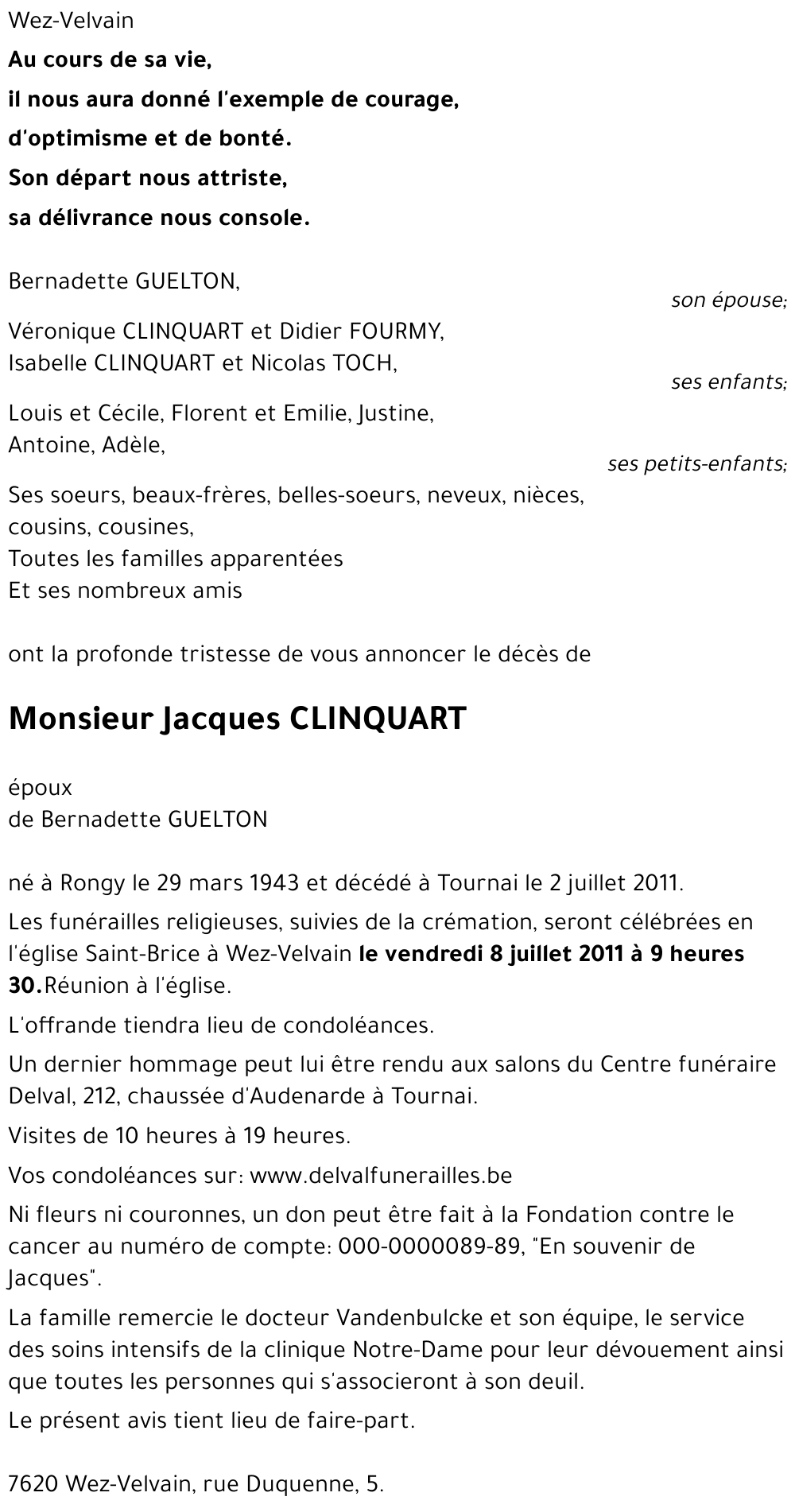 Jacques CLINQUART
